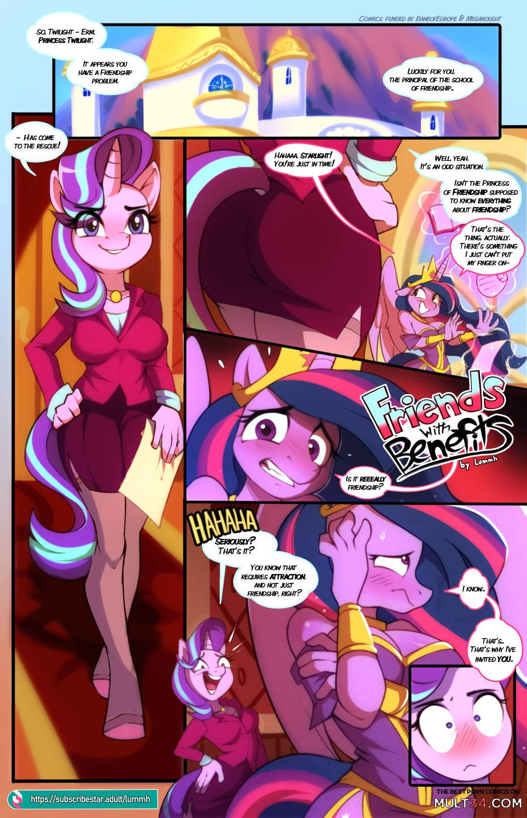All My Little Pony Porn - MLP Friendship With Benefits porn comic - the best cartoon porn comics,  Rule 34 | MULT34