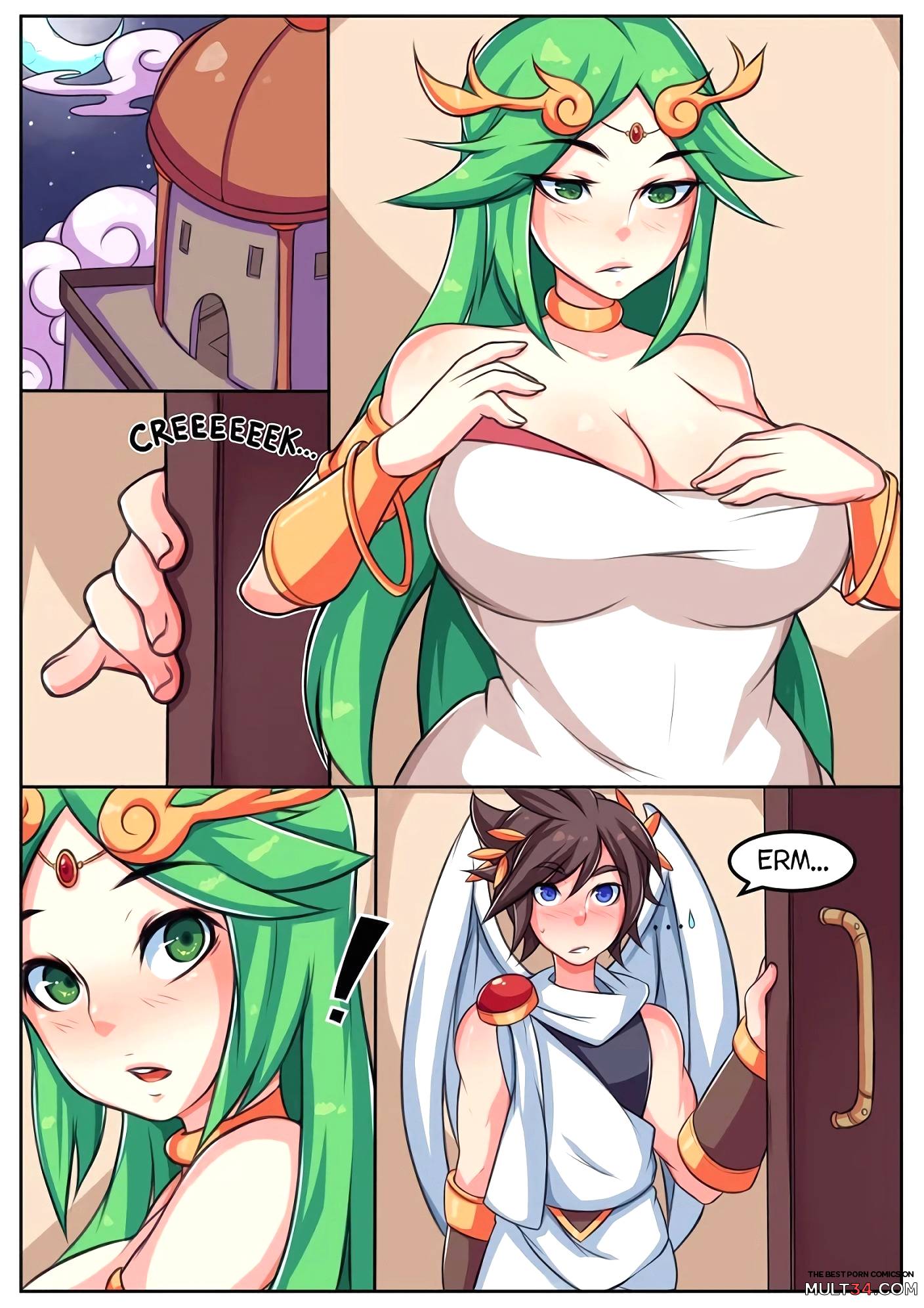 Lady palutena rule 34