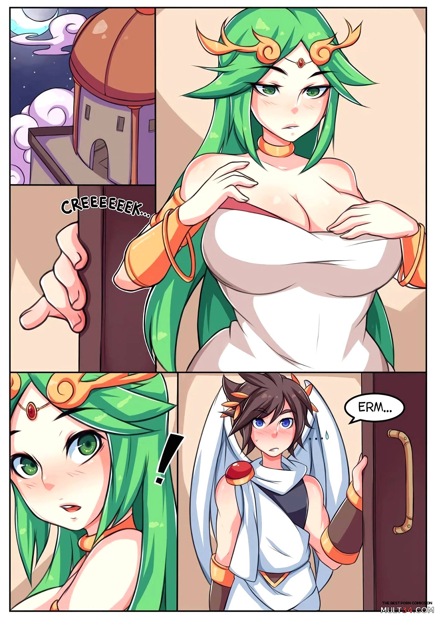 Lady palutena porn comic