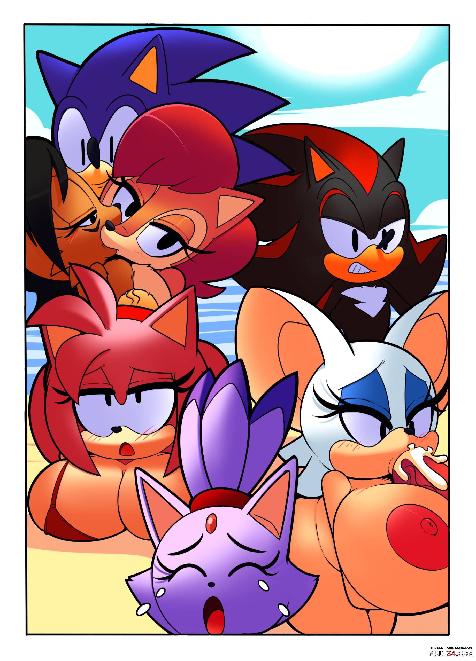 Sonic Girls Breast Expansion page 11