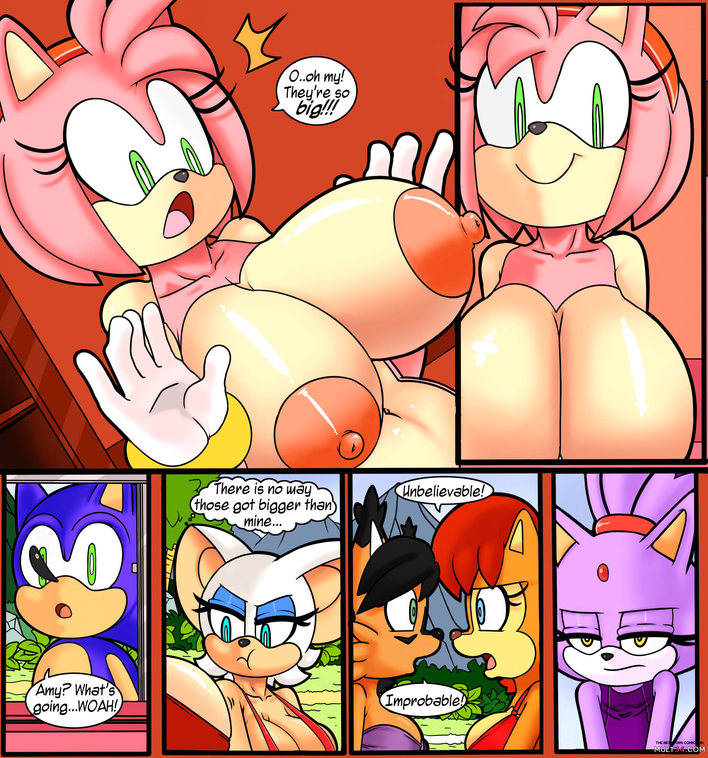 Sonic Girls Breast Expansion page 4