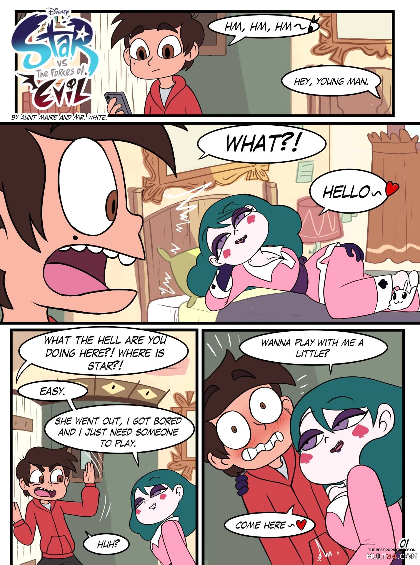 Porn Cartoons Comic Strips About Stars - Star Vs The Forces Of Evil - Inker Shike porn comic - the best cartoon porn  comics, Rule 34 | MULT34