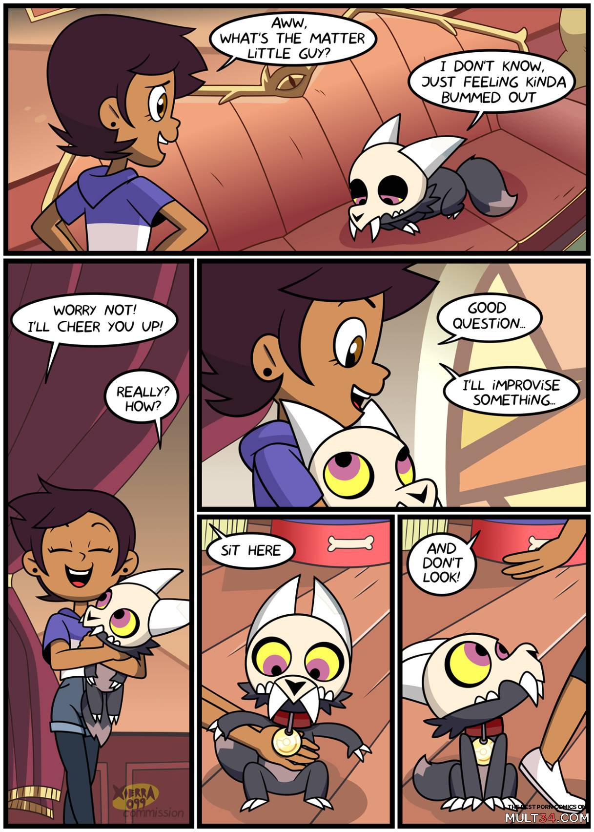 The Owl House - After Dark: King's Cheer Up page 2