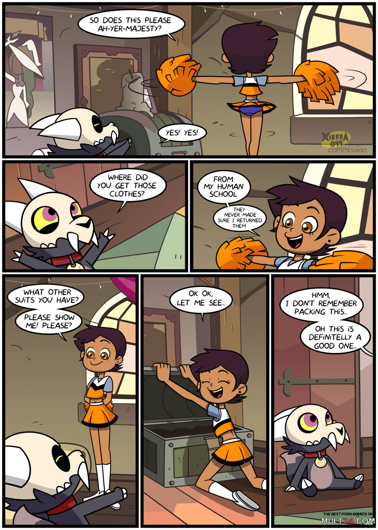 The Owl House - After Dark: King's Cheer Up page 4