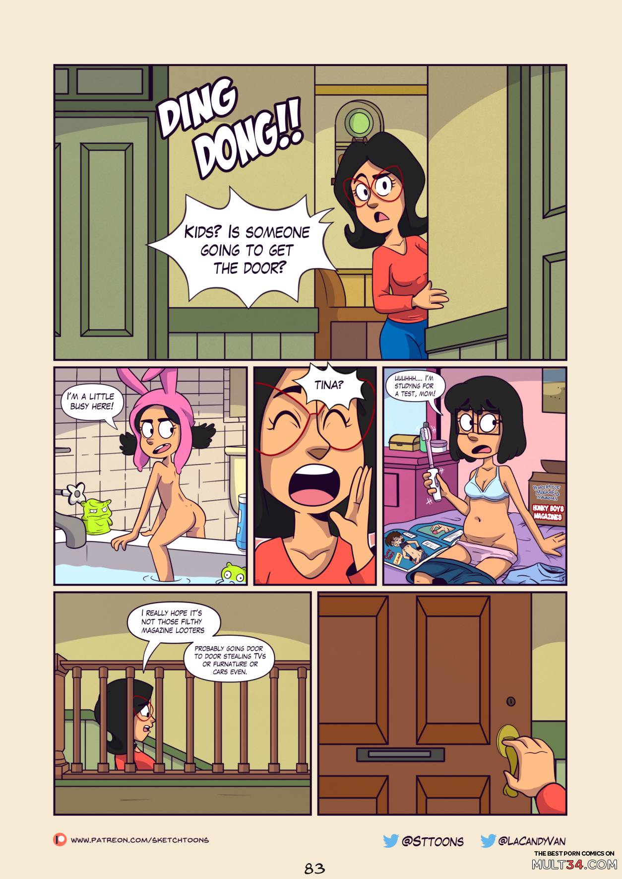 Bobs burger porno comics