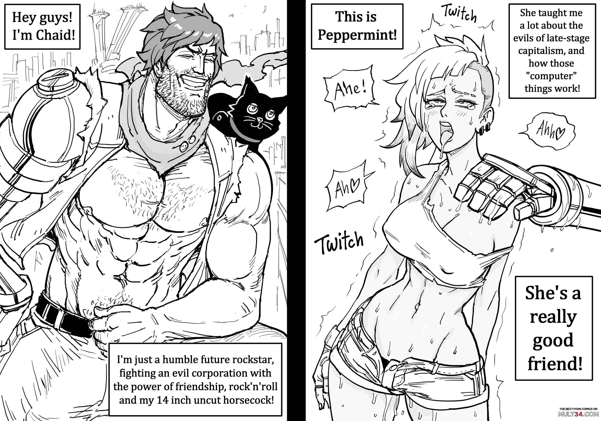 Giga chad woman