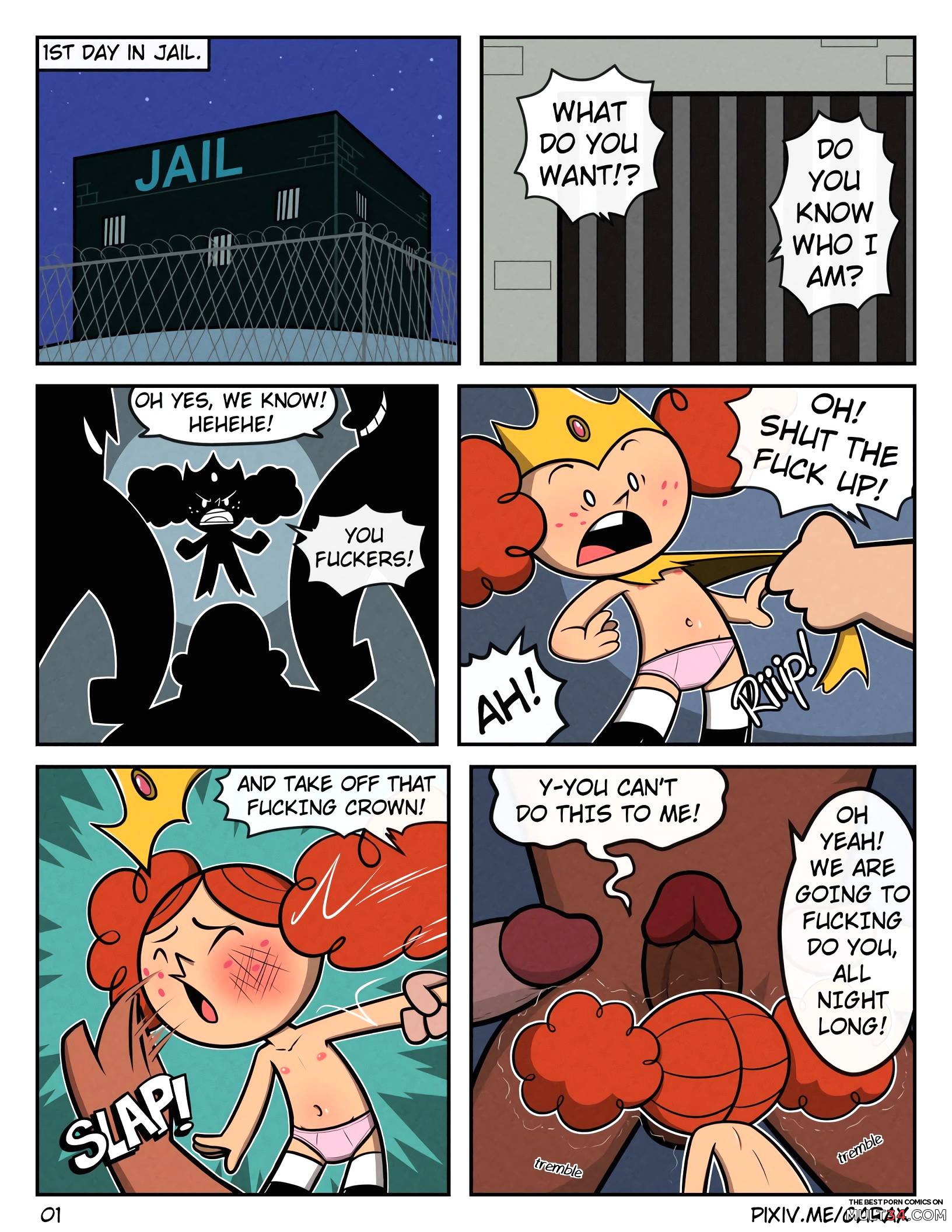 Jailed Princess page 1
