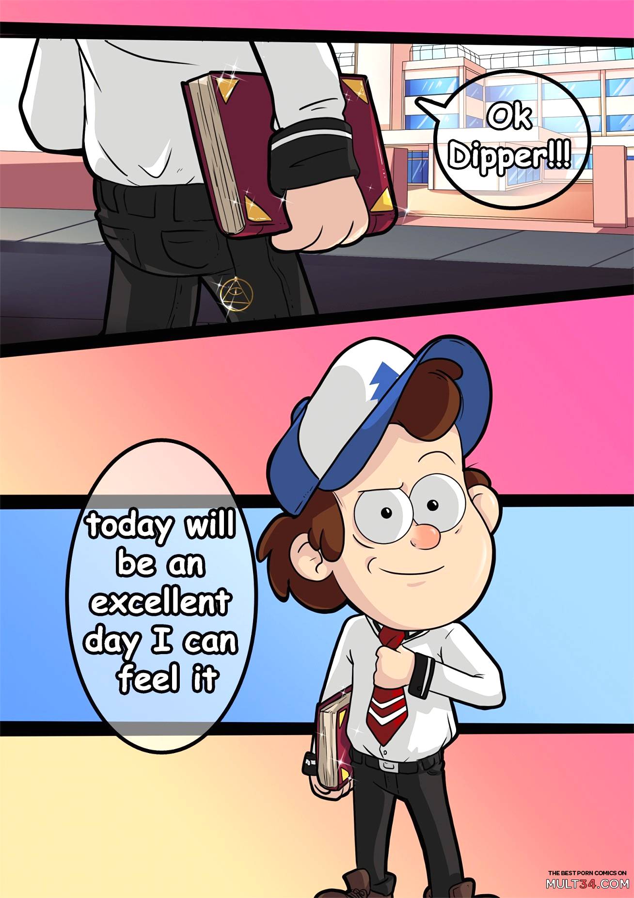 Gravity Falls and Bible Black page 1