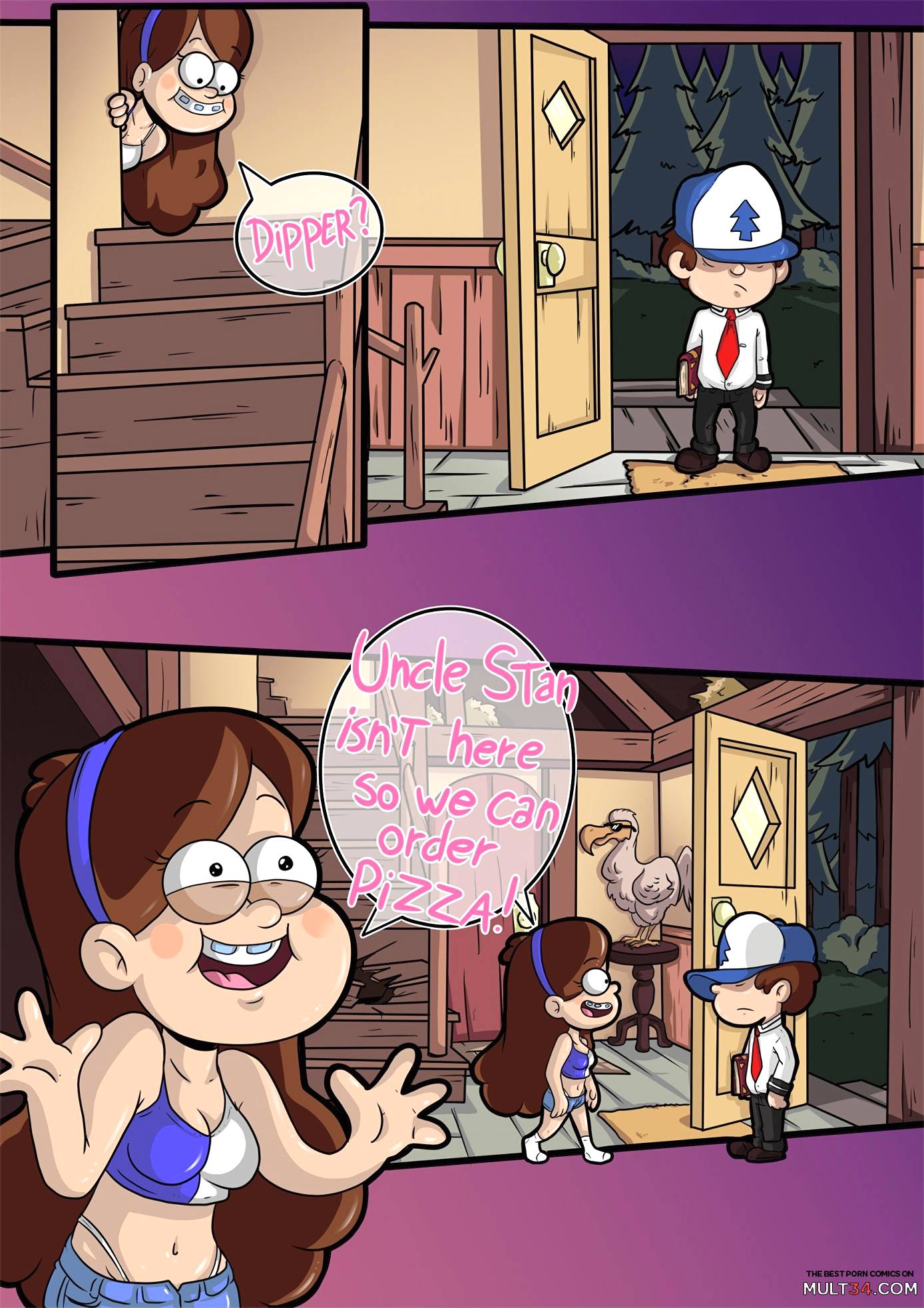 Gravity Falls and Bible Black page 19