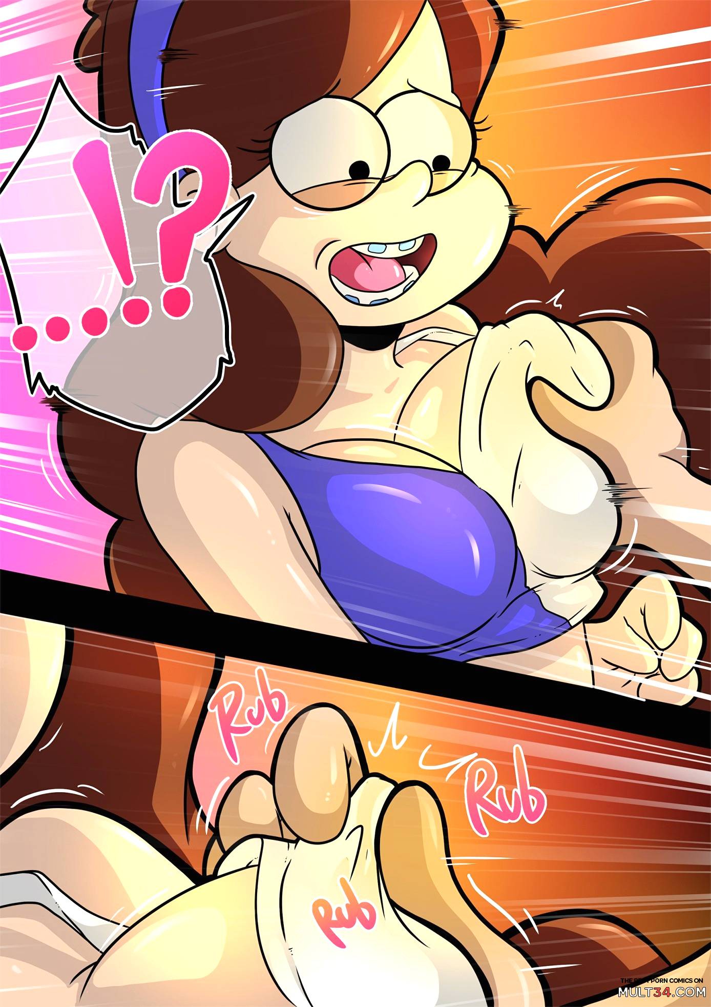 Gravity Falls and Bible Black page 22
