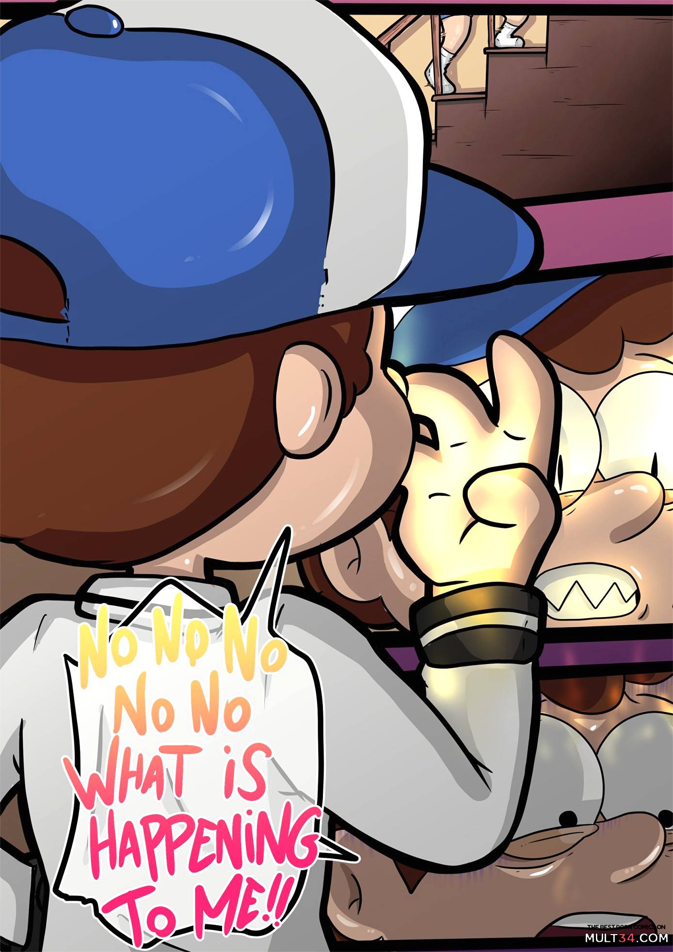 Gravity Falls and Bible Black page 25
