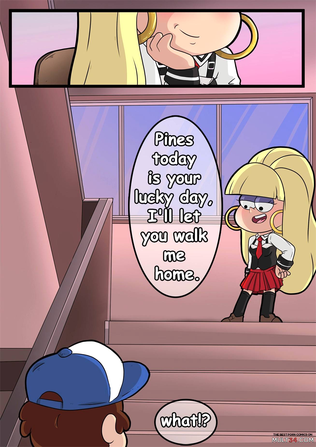 Gravity Falls and Bible Black page 3