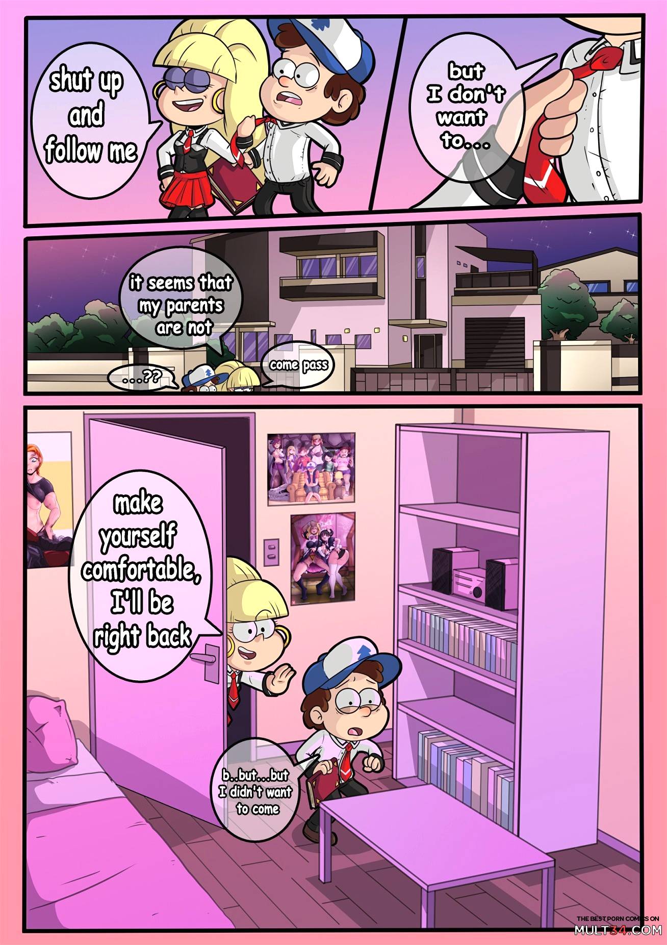 Gravity Falls and Bible Black page 4