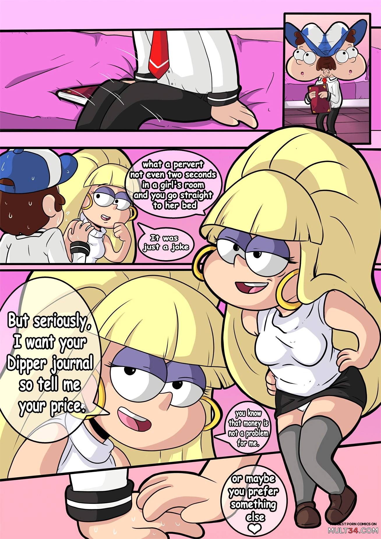 Gravity Falls and Bible Black page 5