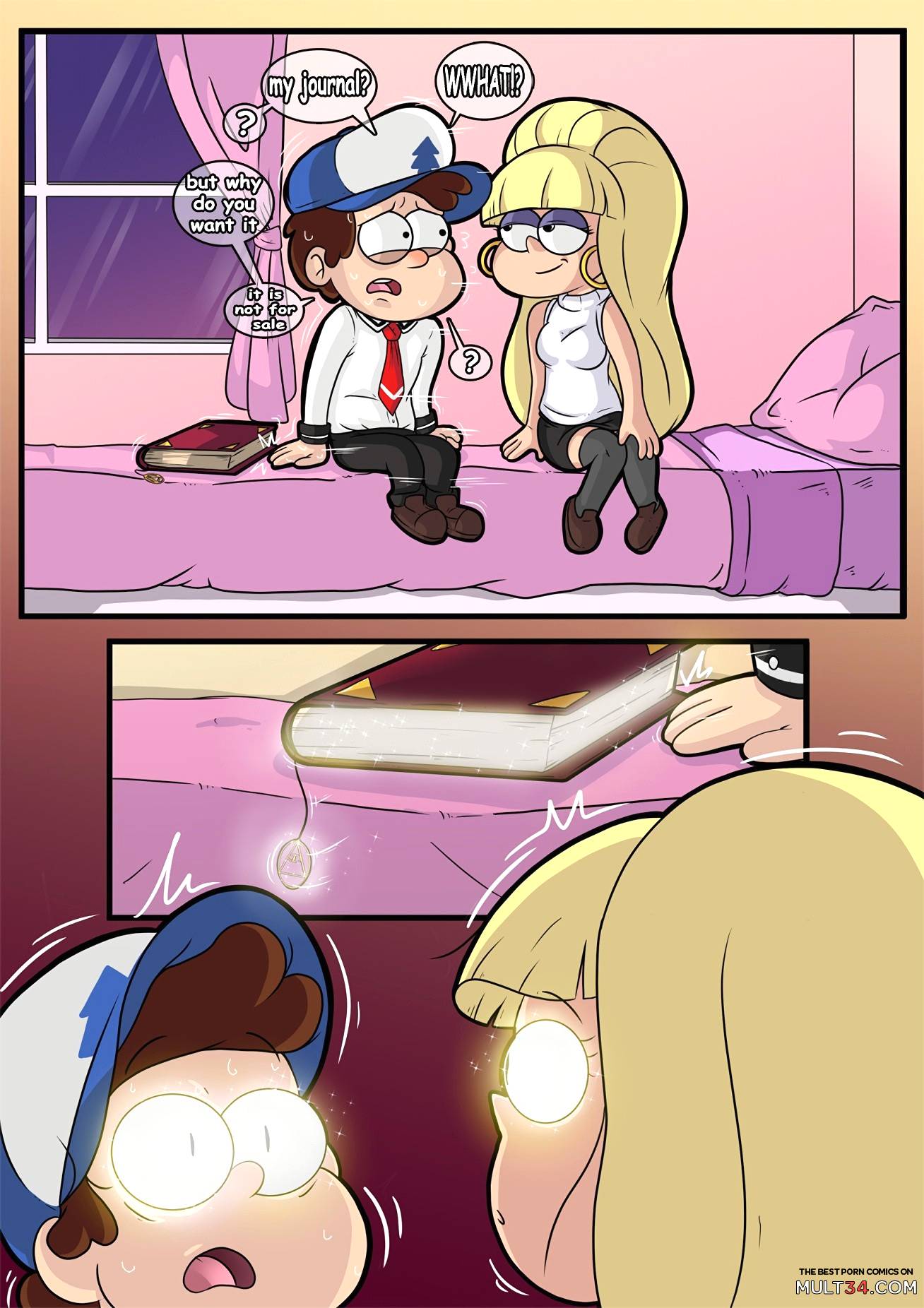 Gravity Falls and Bible Black page 6