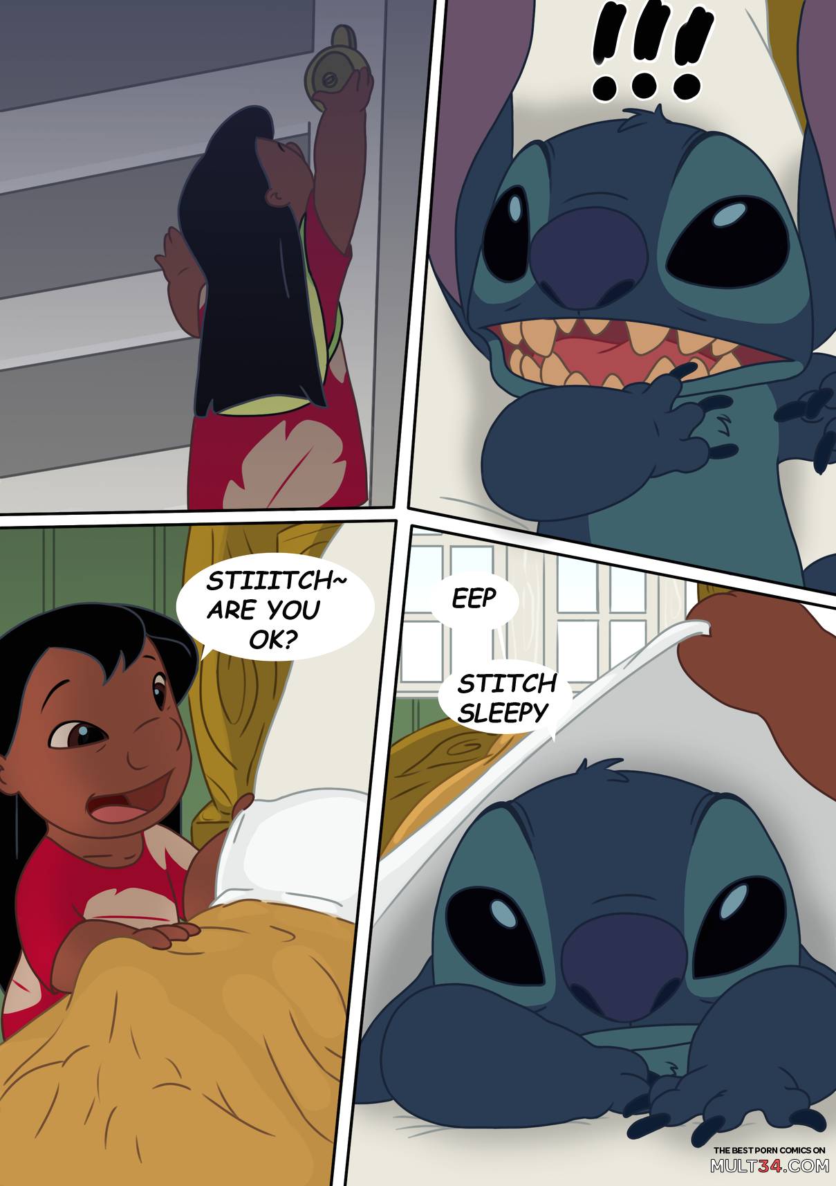 Lilo y stitch comic porn