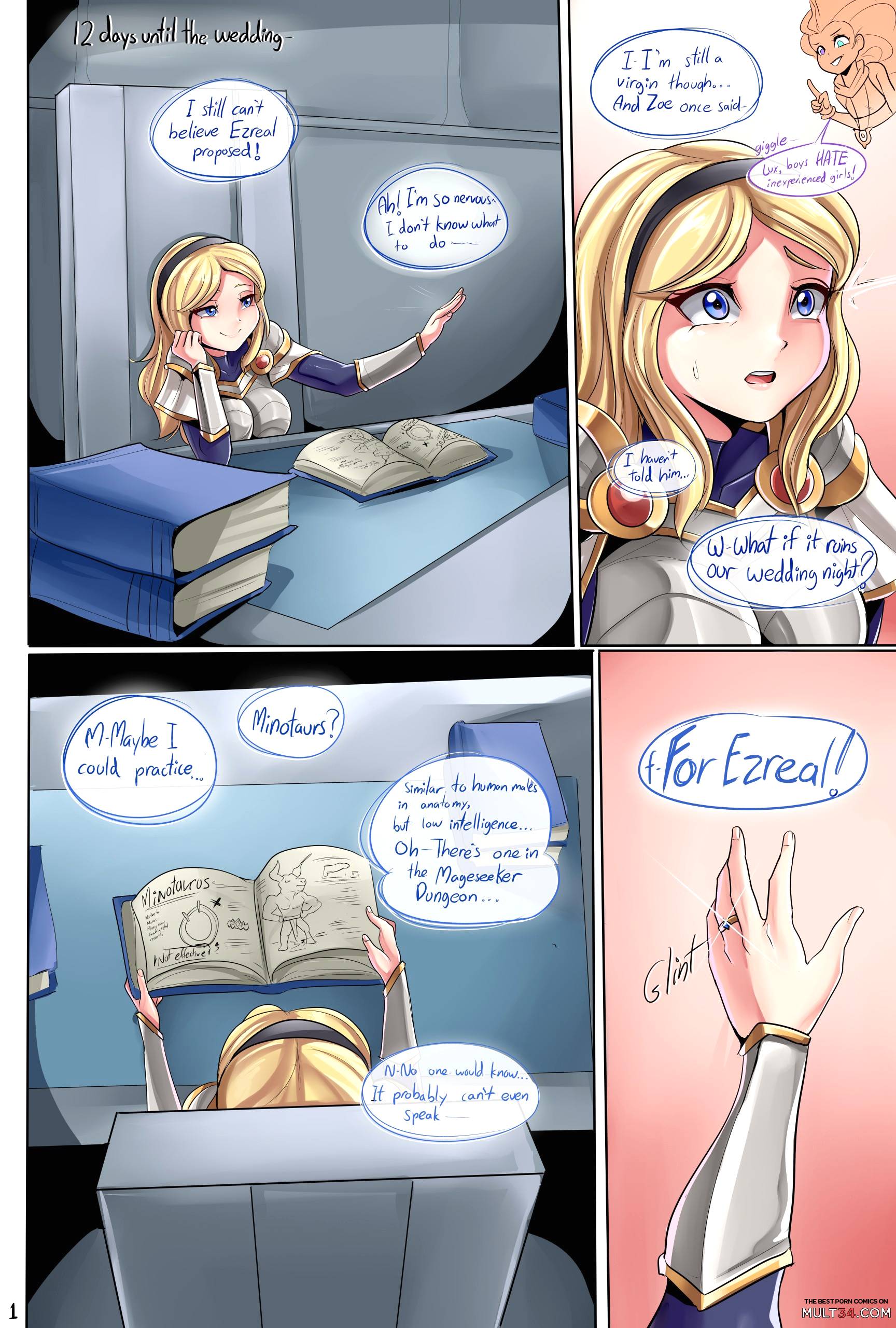 Lux and the Minotaur - True Love's Rape page 3