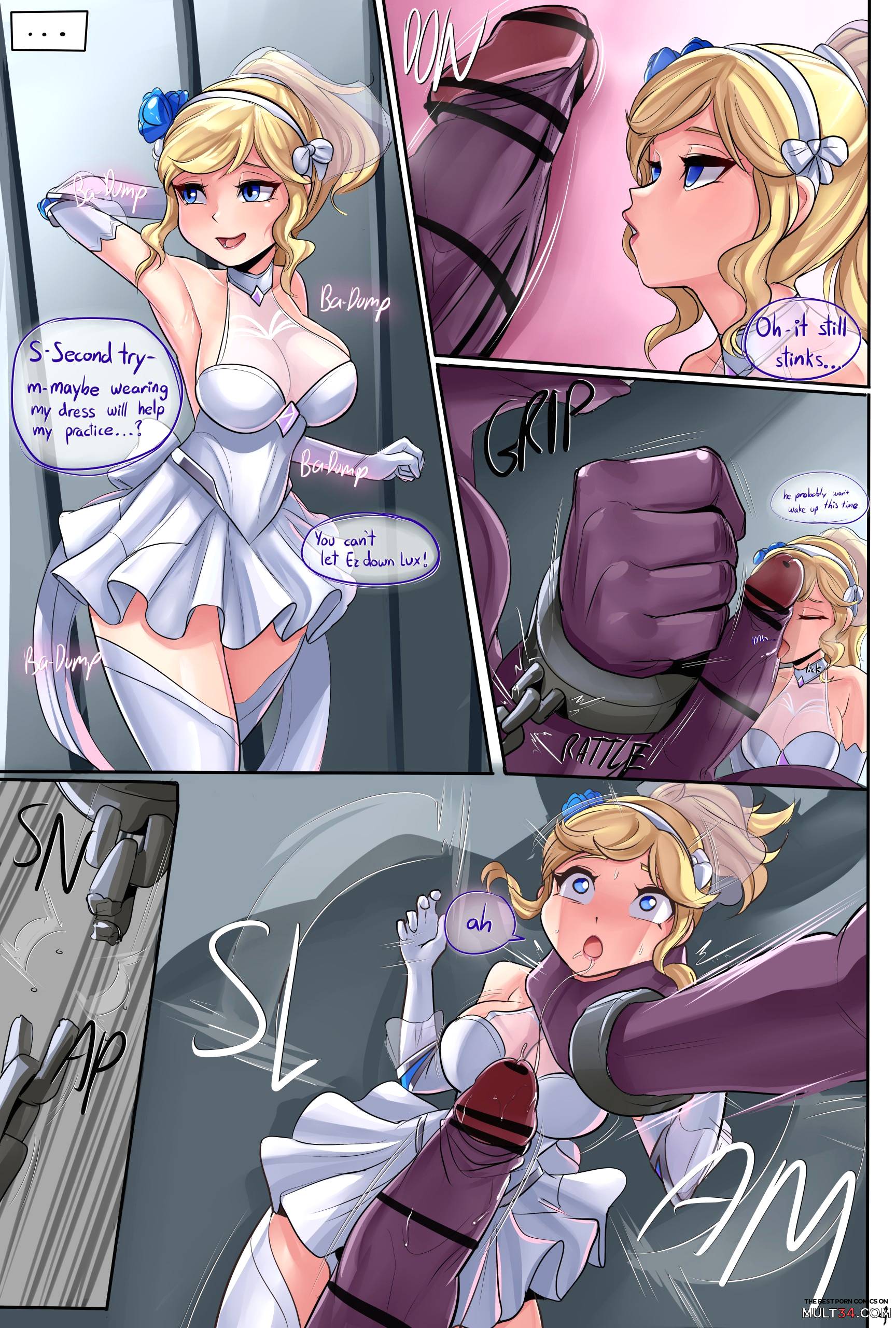 Lux and the Minotaur - True Love's Rape page 6