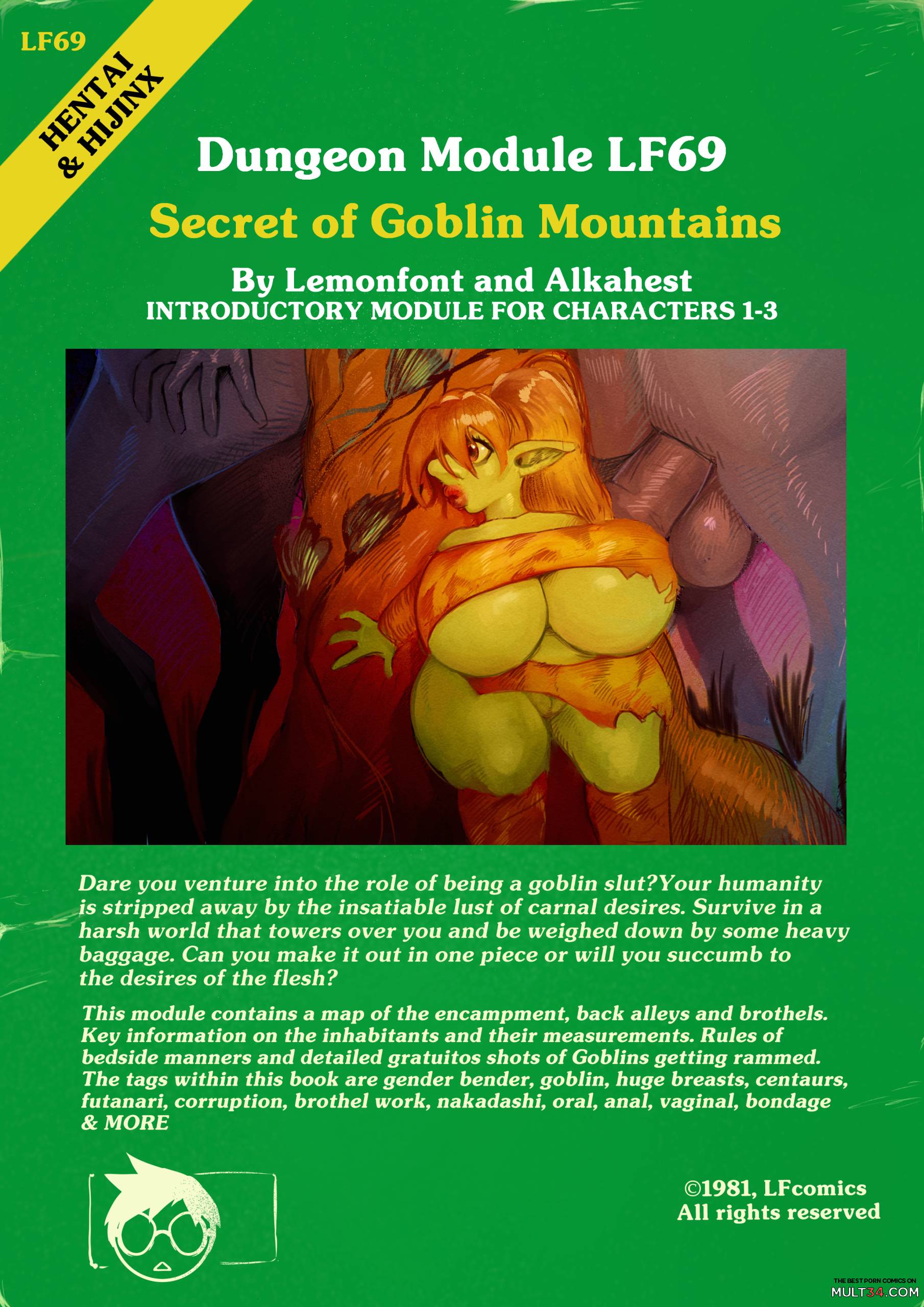 Secret of Goblin Mountains page 1