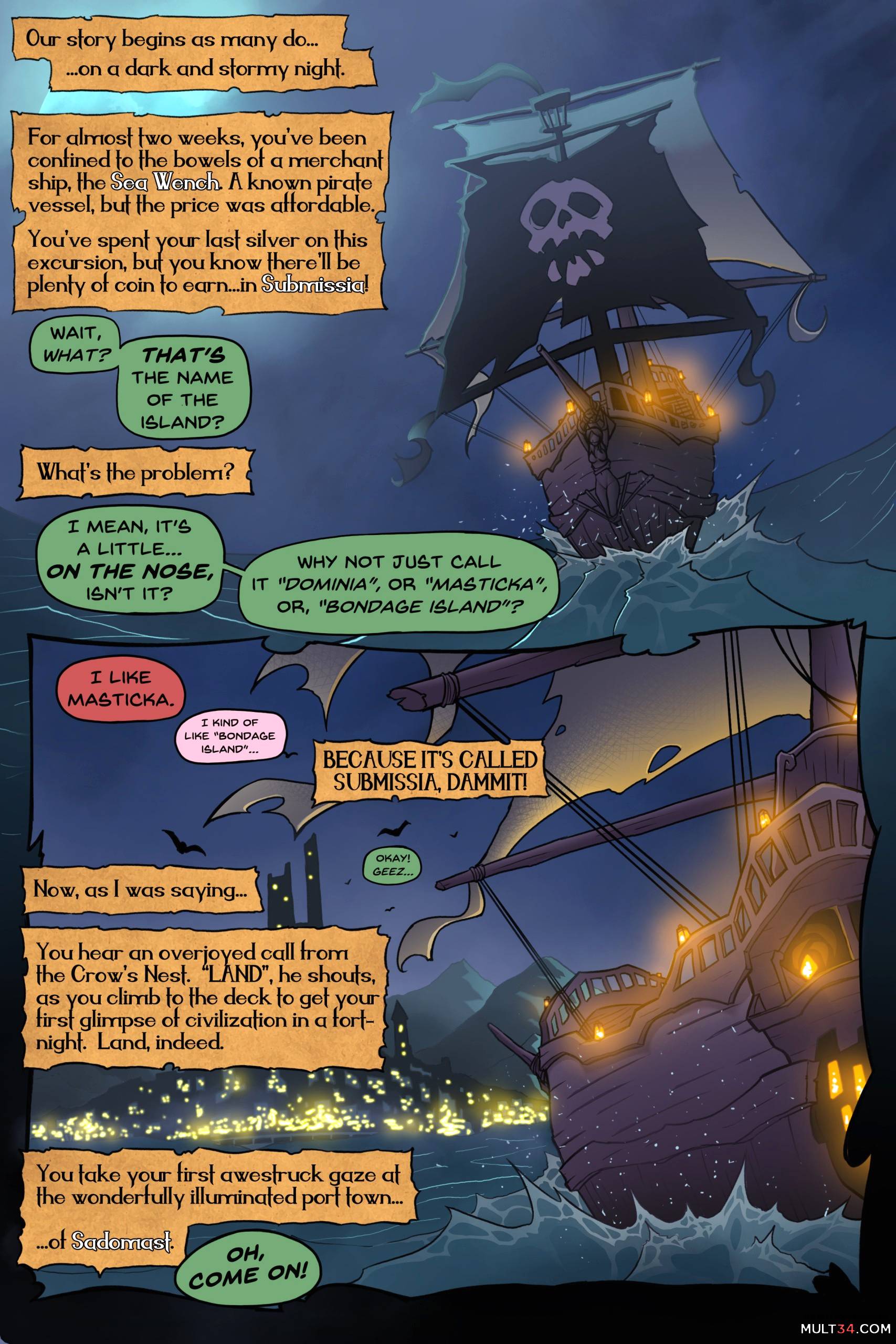 Entangled 1: Tail on the High Seas page 2