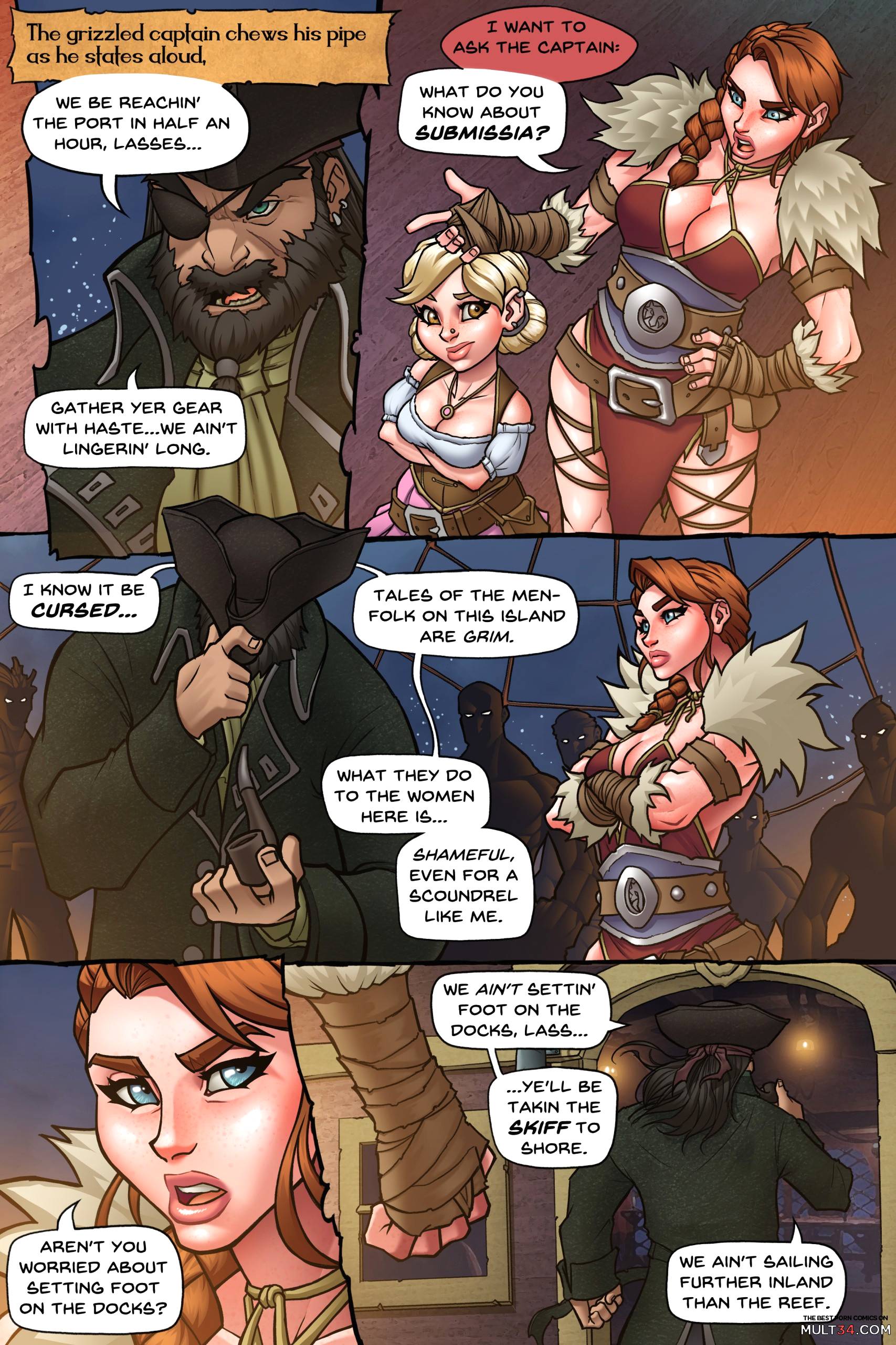Entangled 1: Tail on the High Seas page 3