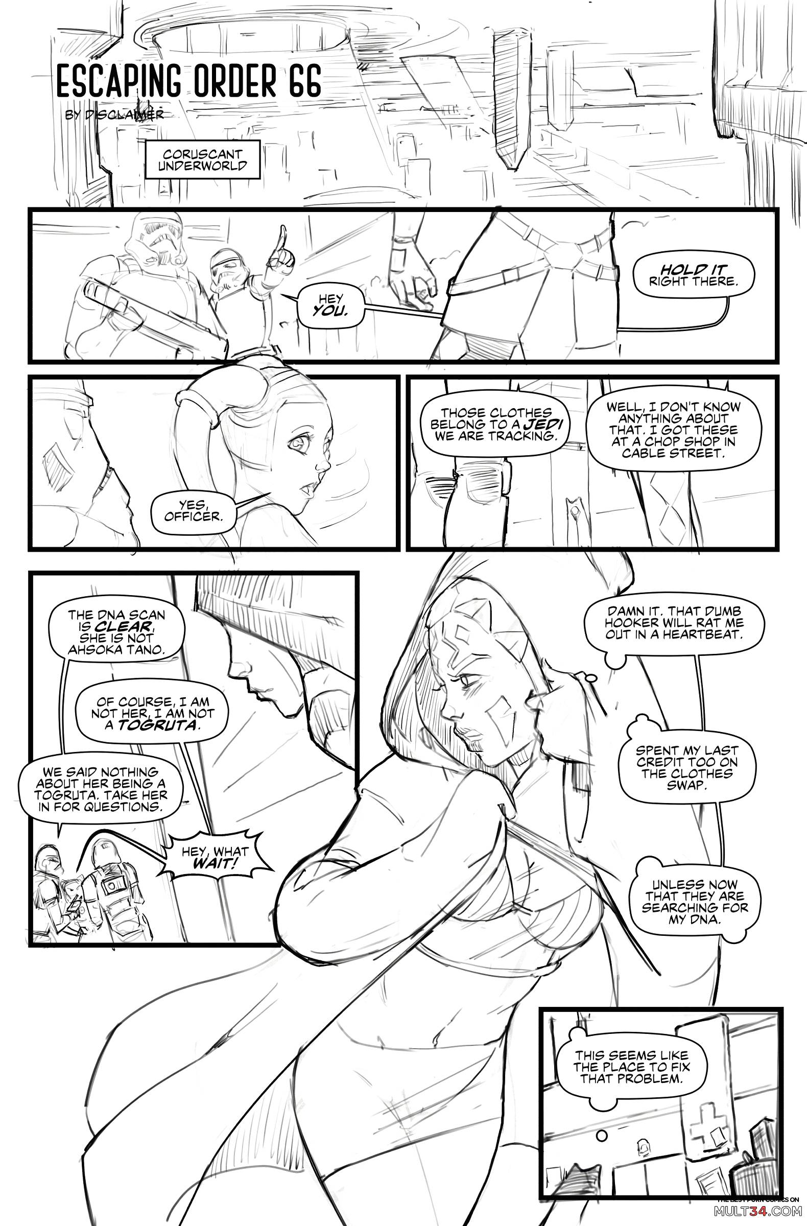 Escape from Order 66 page 1