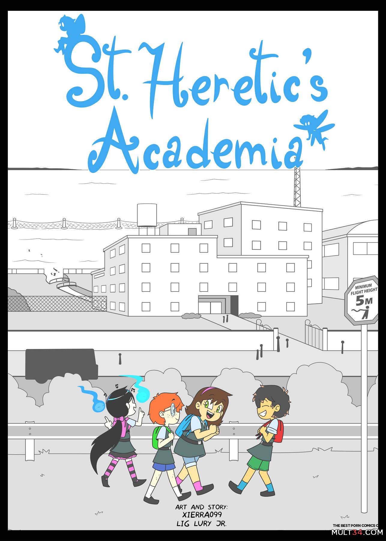 St. Heretic's Academia page 1