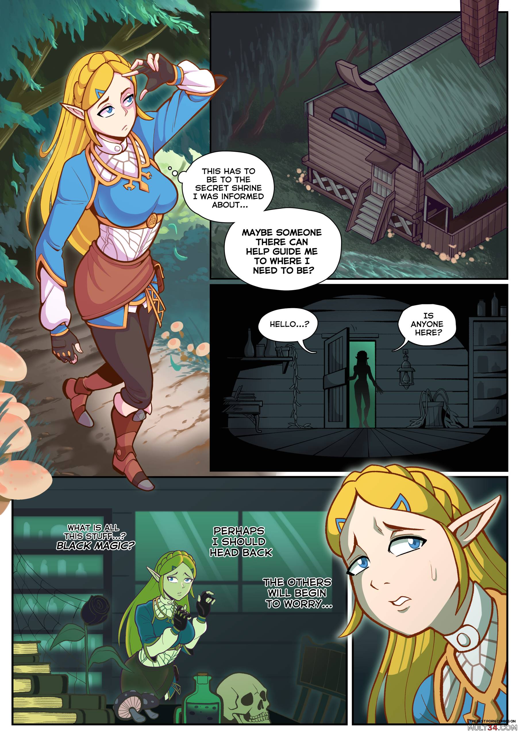 Dark Witch of Lost Woods page 2
