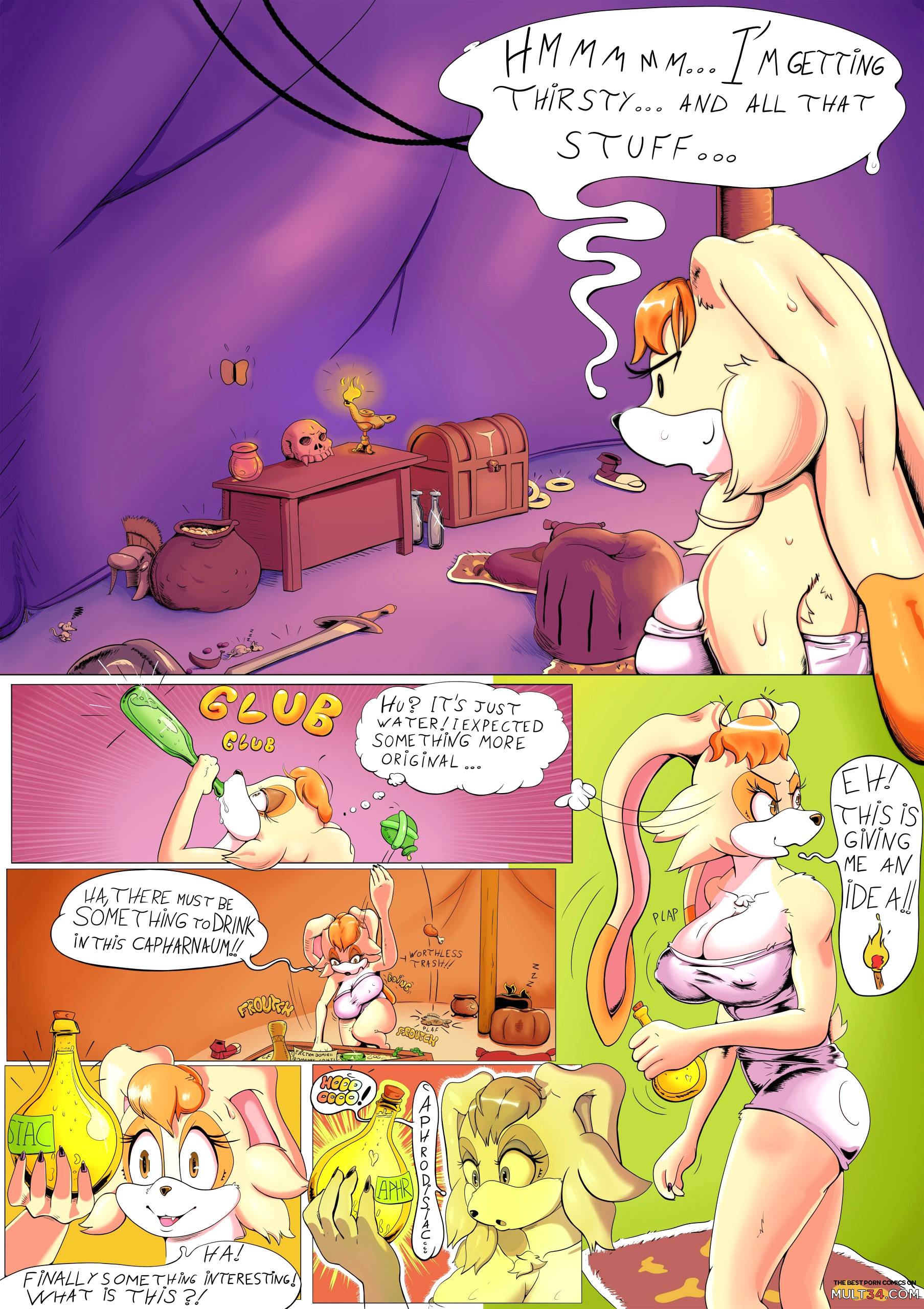 Vanilla Kidnap 2: Tails pays the price! page 3