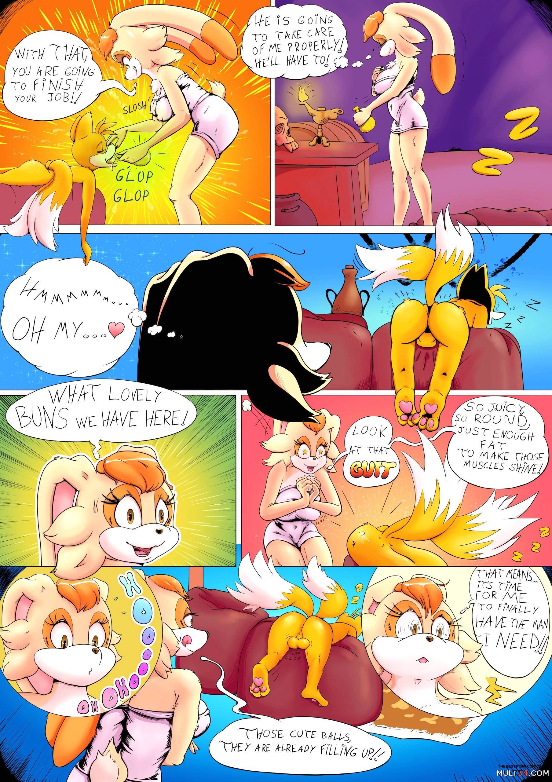 Vanilla Kidnap 2: Tails pays the price! page 4