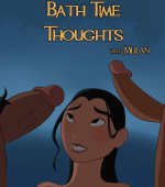 Bath Time Thoughts with Mulan page 1