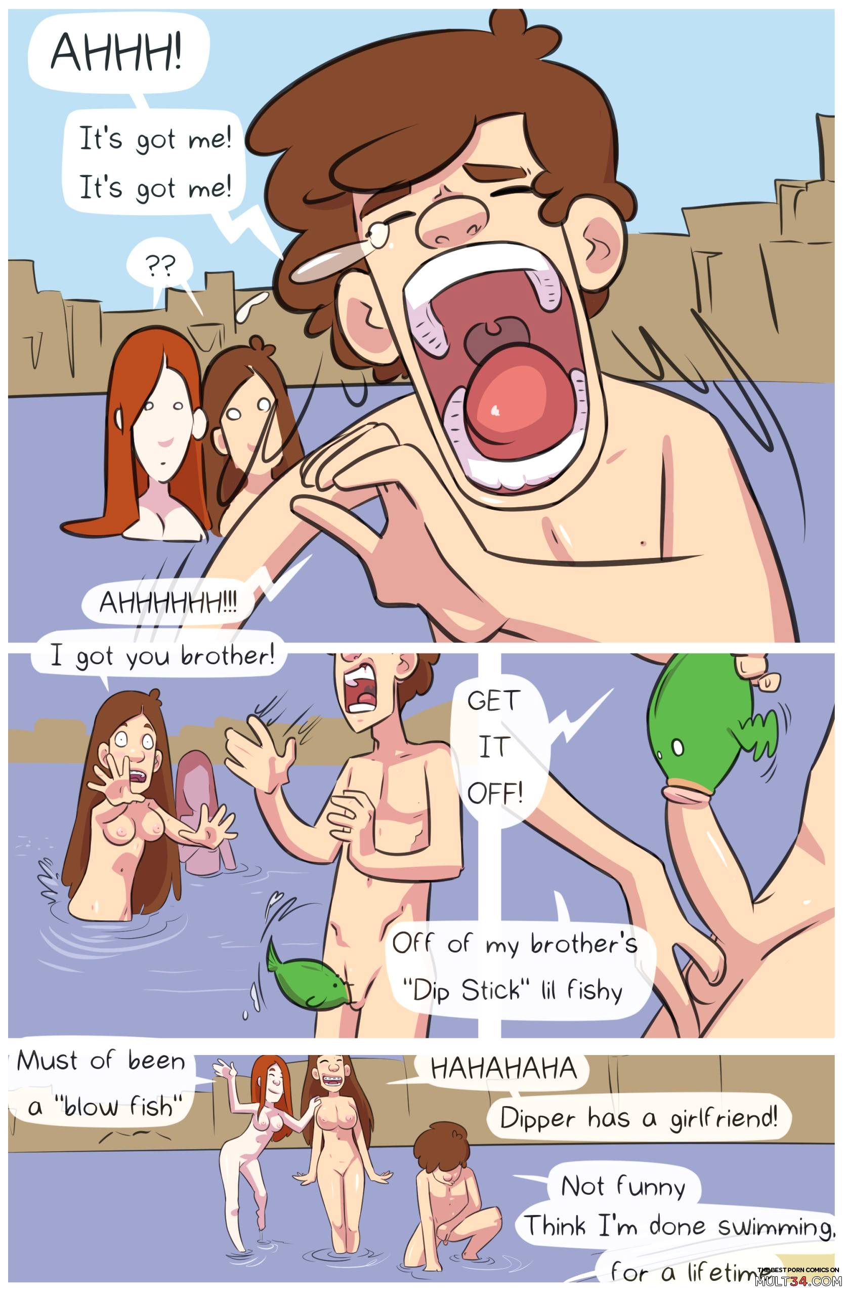 Gravity Falls Porn Parody Ch. 1 page 18