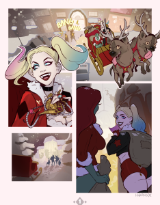 Harley and Ivy's Christmas Kiss page 1