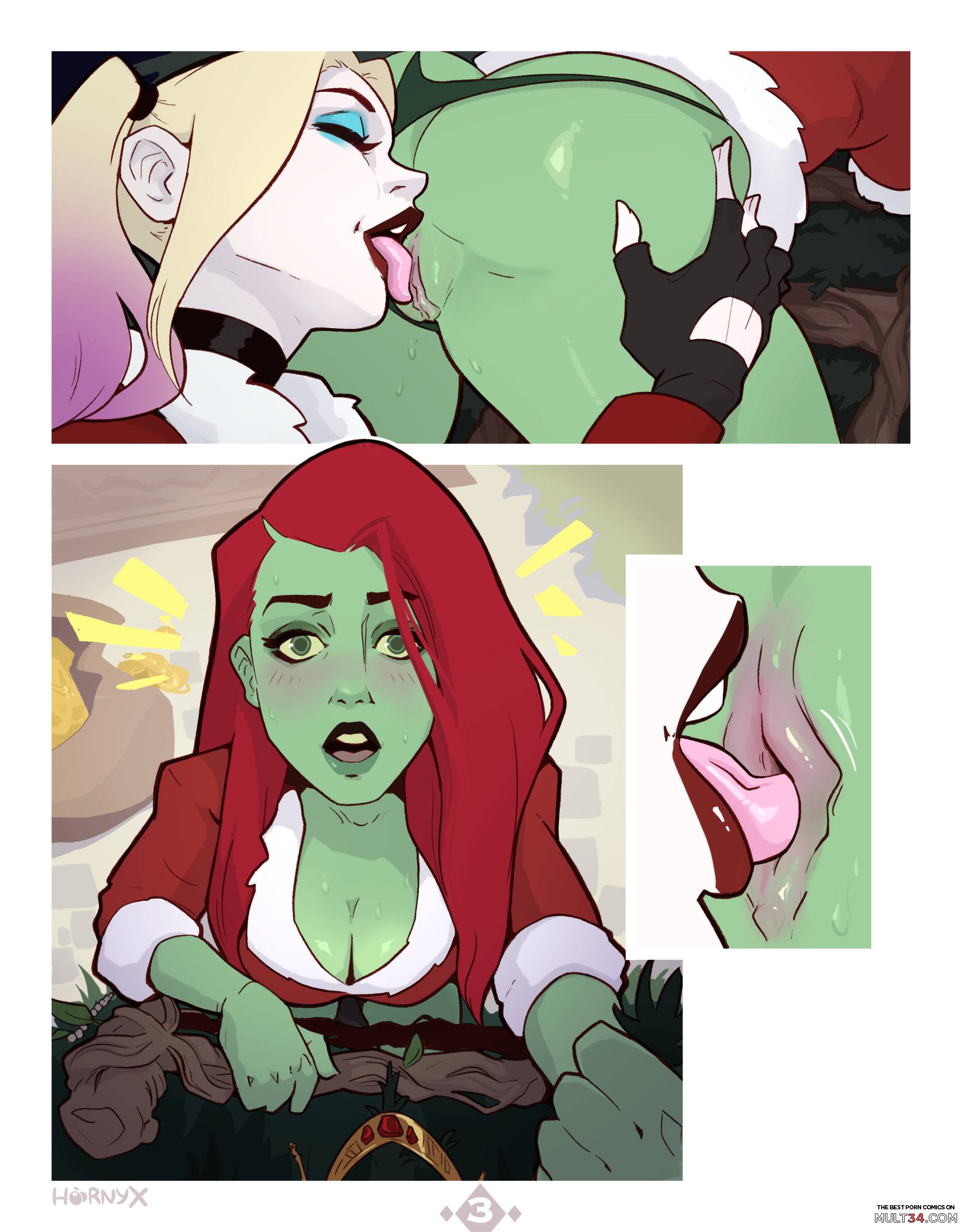 Harley and Ivy's Christmas Kiss page 3