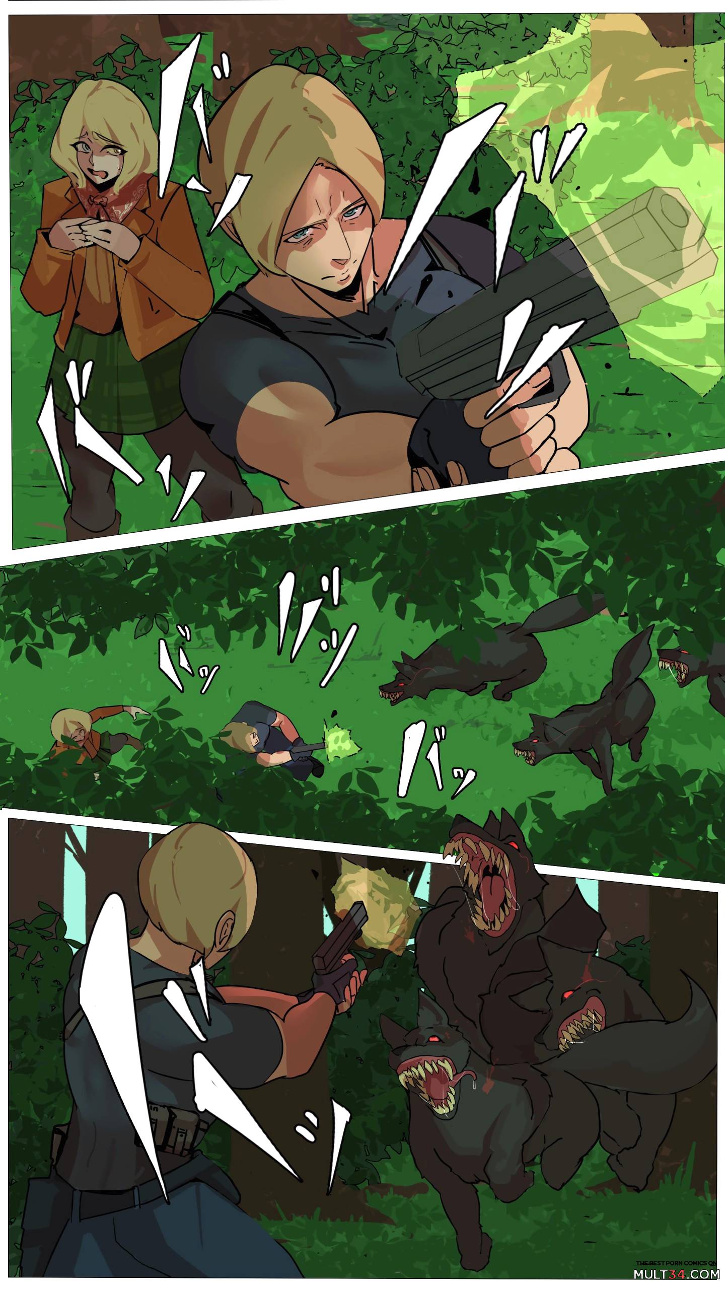Resident Evil 4 Comic page 8