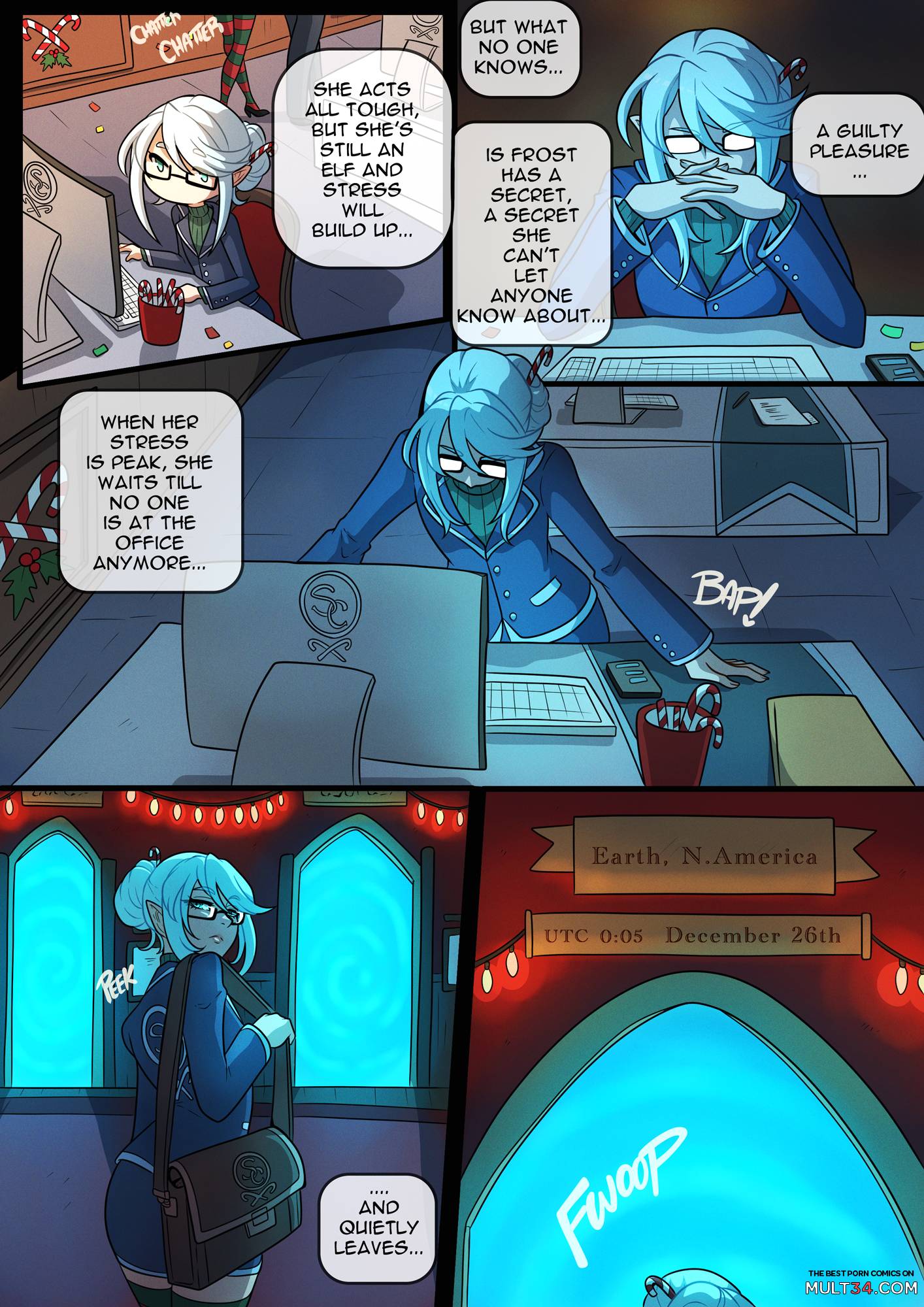 A Very Frosty Holiday page 5