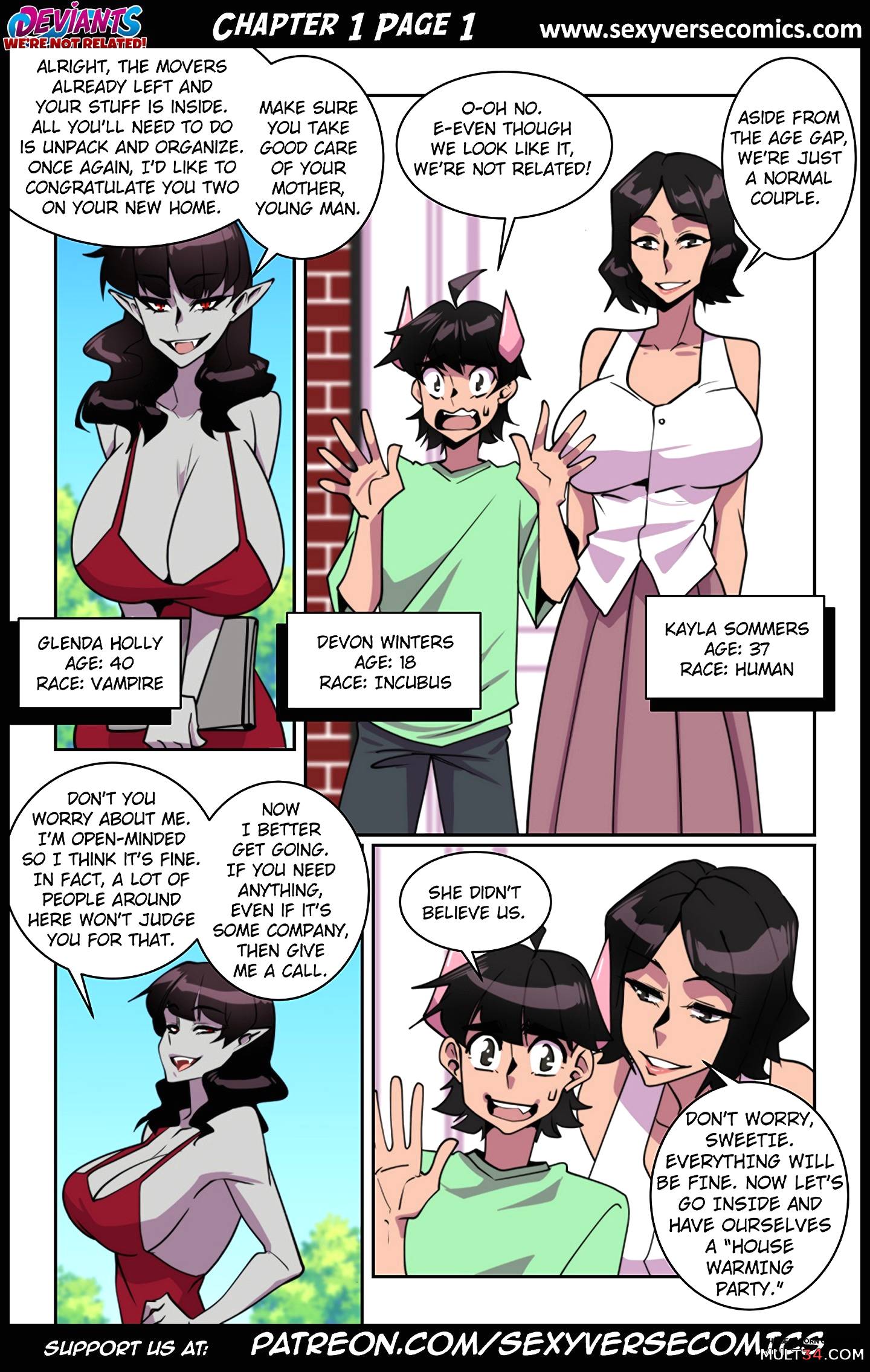Deviants: We’re Not Related! page 2