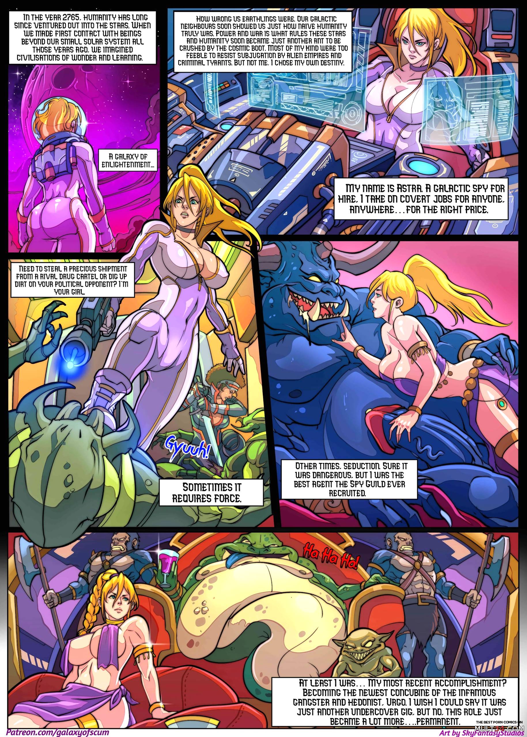 Galaxy of Scum Issue 1: Urgo's Palace page 2