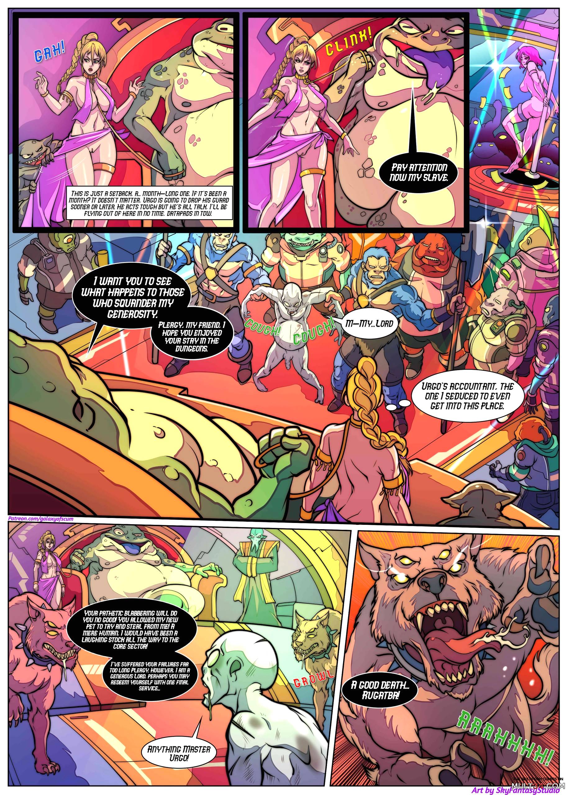 Galaxy of Scum Issue 1: Urgo's Palace page 4