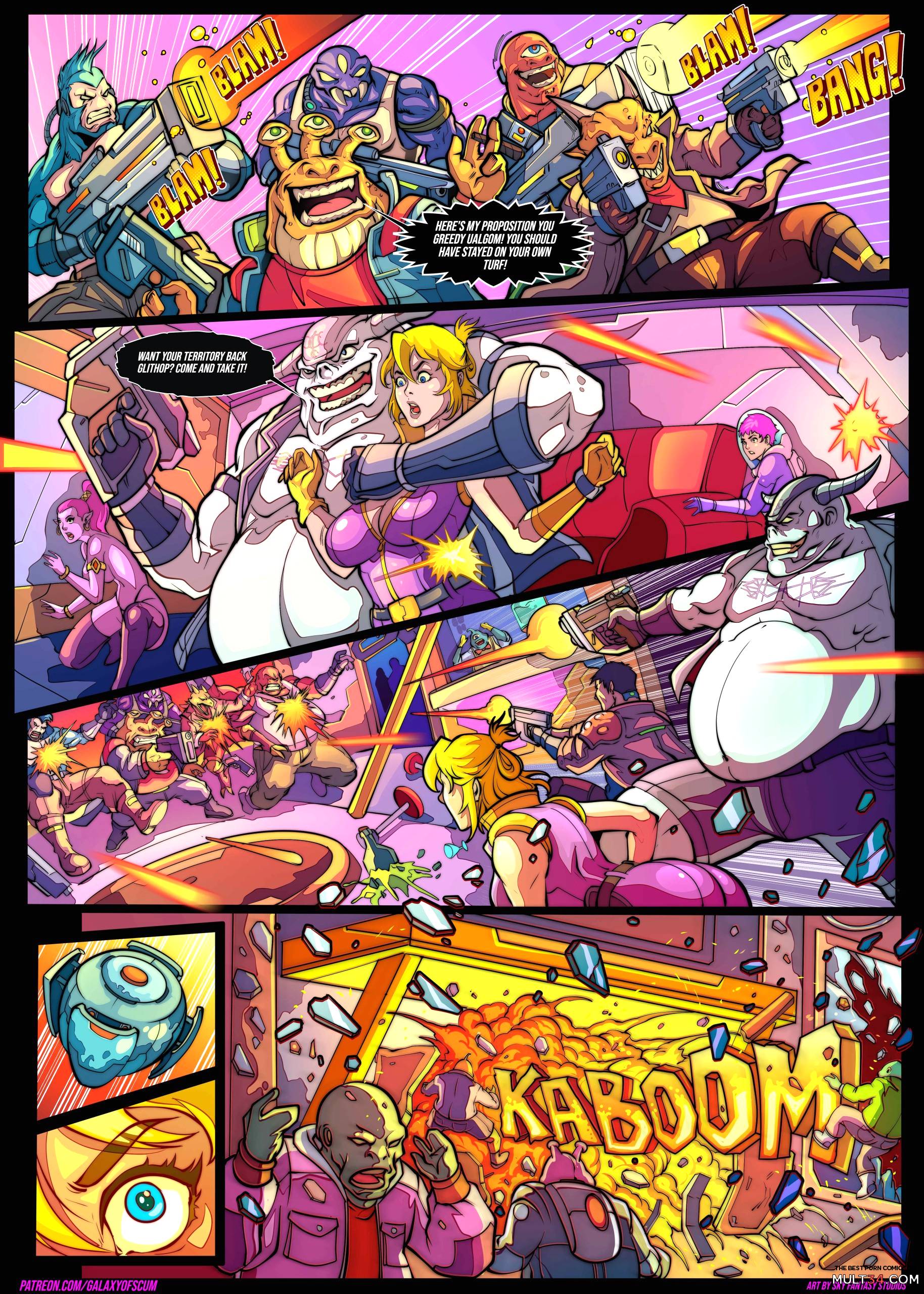 Galaxy of Scum Issue 2: Smuggler's and Bugs page 12