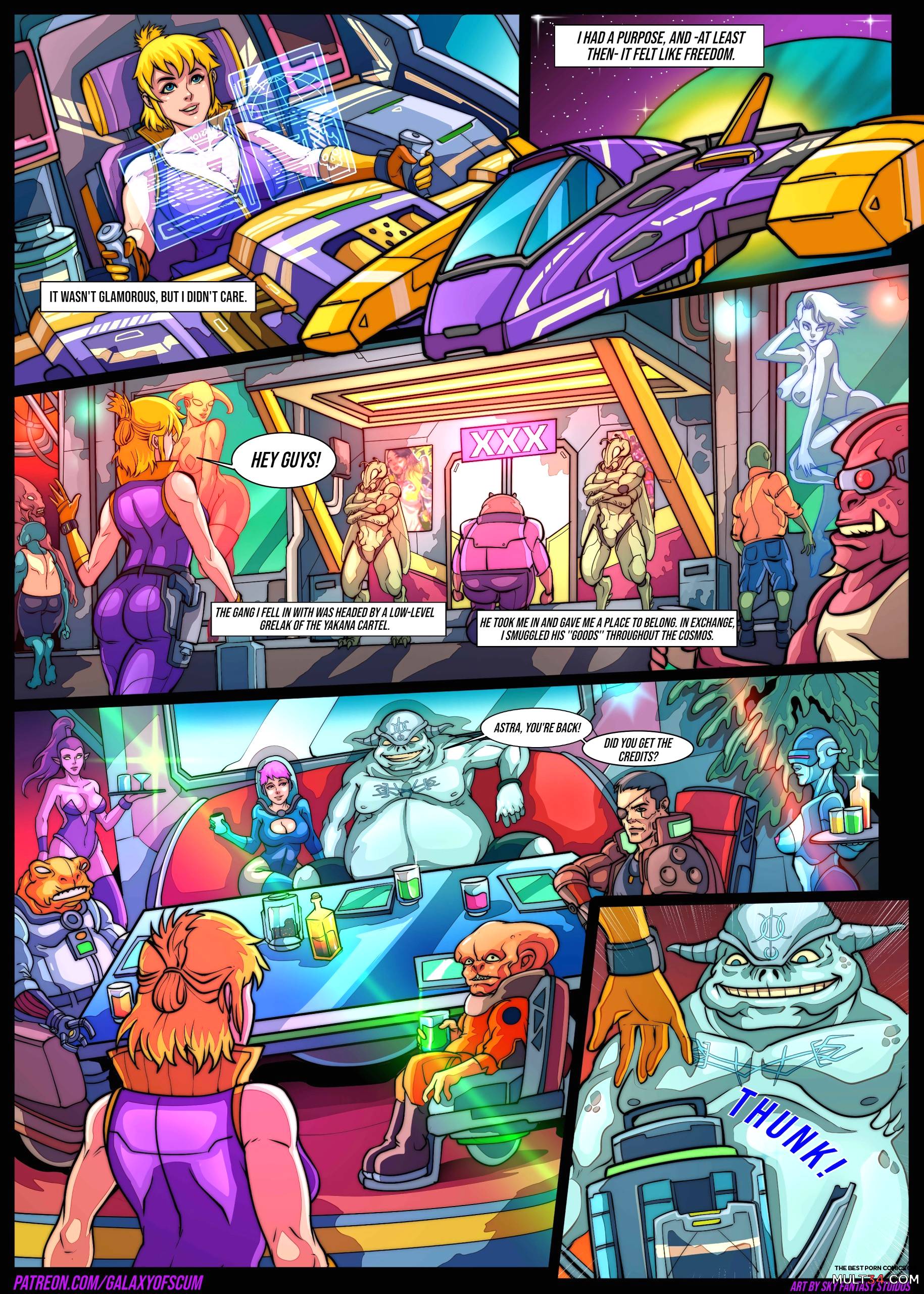 Galaxy of Scum Issue 2: Smuggler's and Bugs page 5