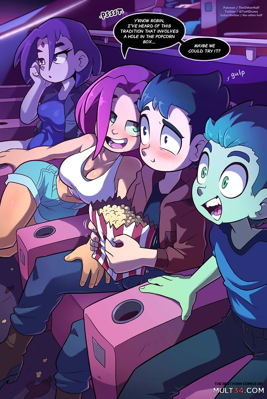 900px x 1347px - Teen Titans porn comics, cartoon porn comics, Rule 34