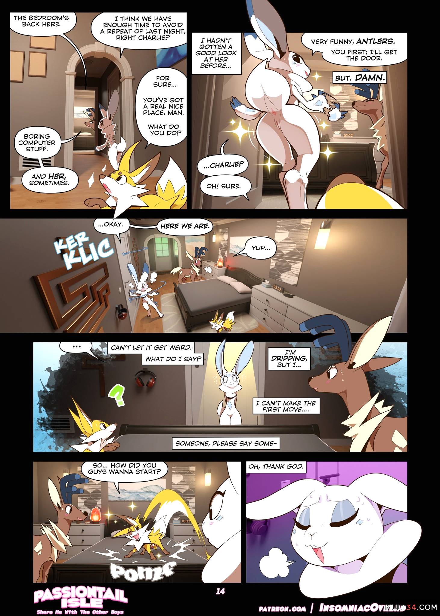 Passiontail Isle: Share Me With The Other Boys page 15