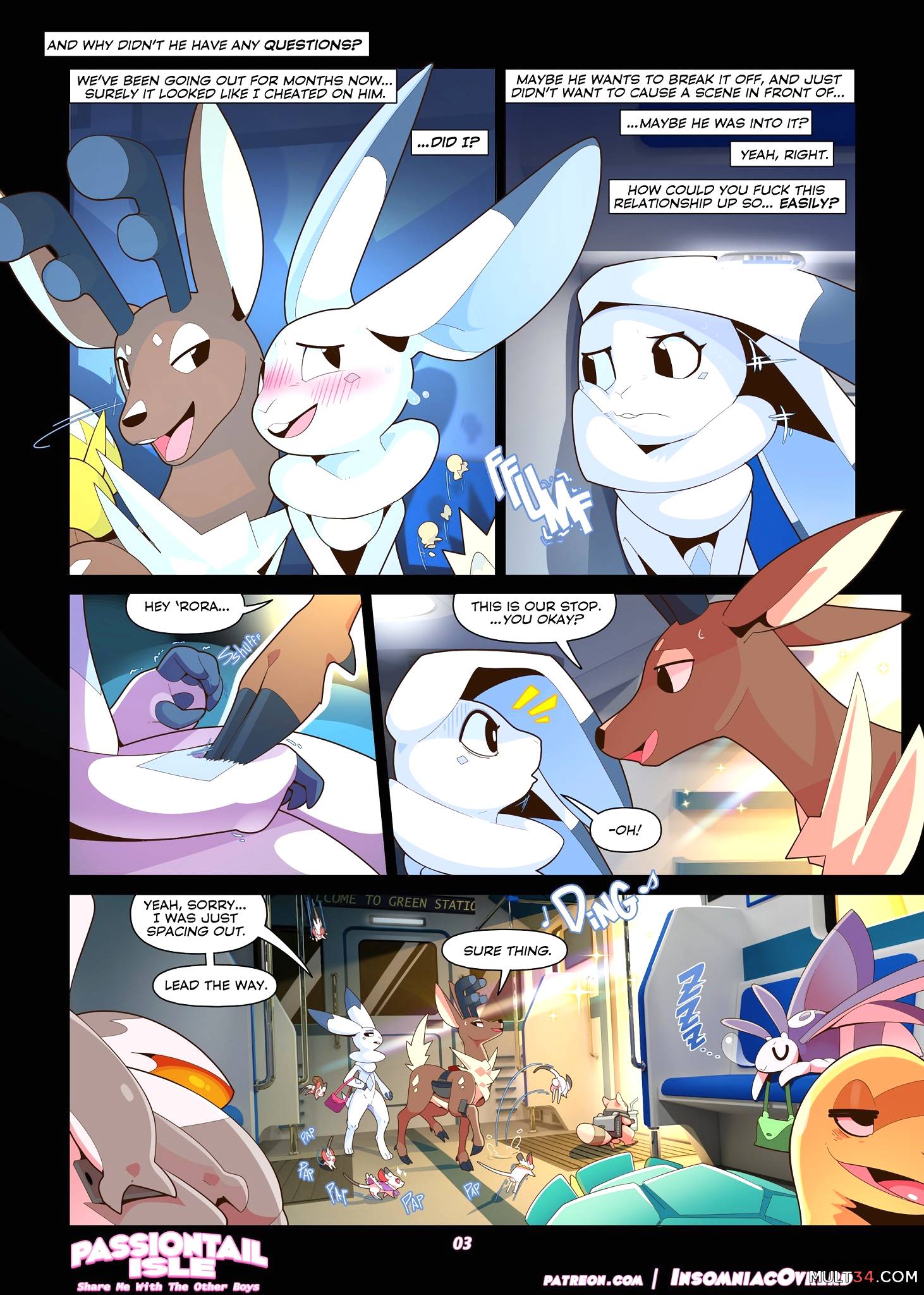 Passiontail Isle: Share Me With The Other Boys page 4