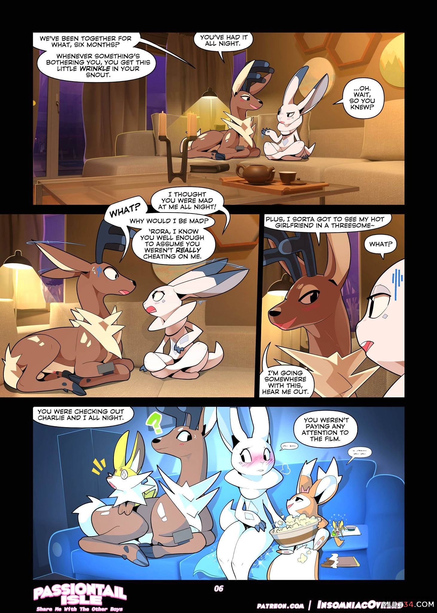 Passiontail Isle: Share Me With The Other Boys page 7
