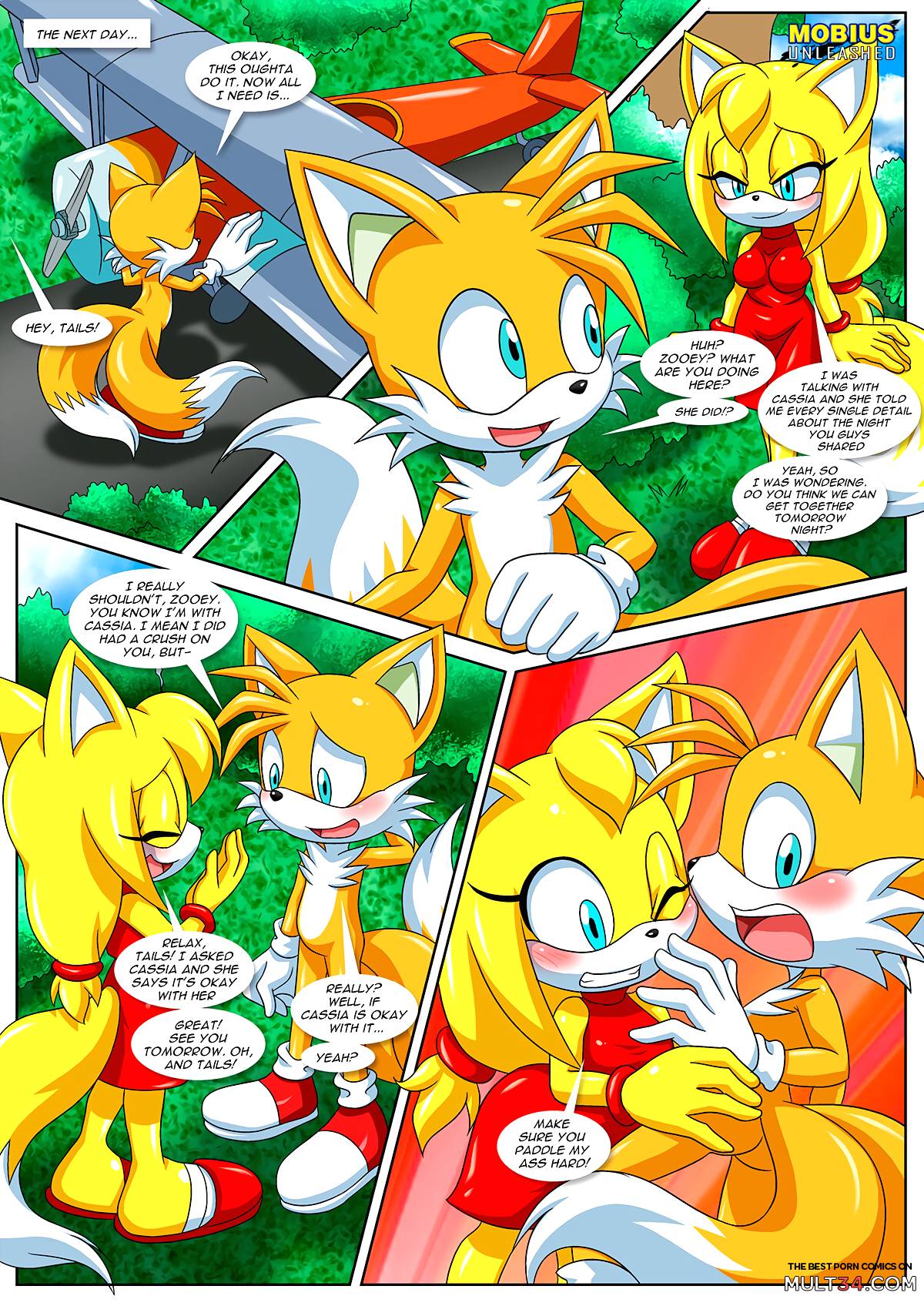 Sonic's Guide To Spanking page 12
