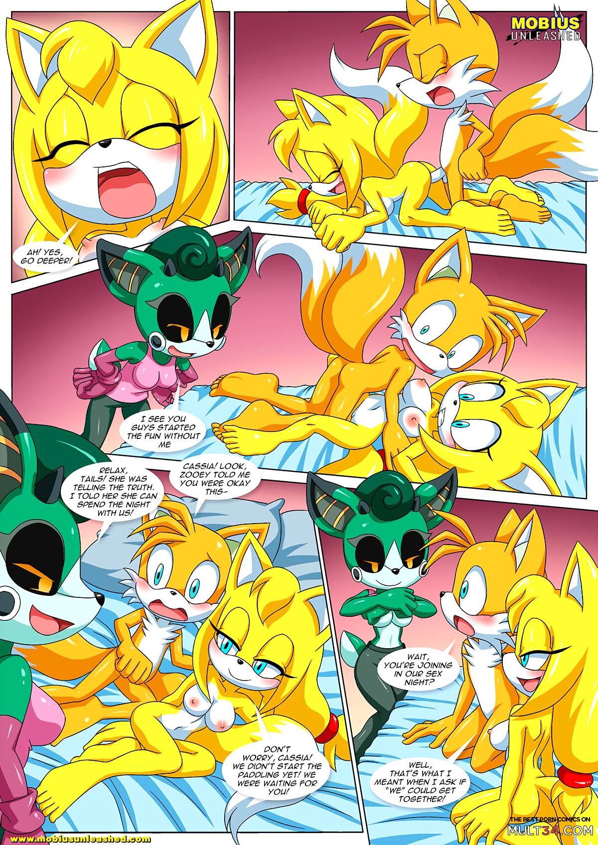 Sonic's Guide To Spanking page 17
