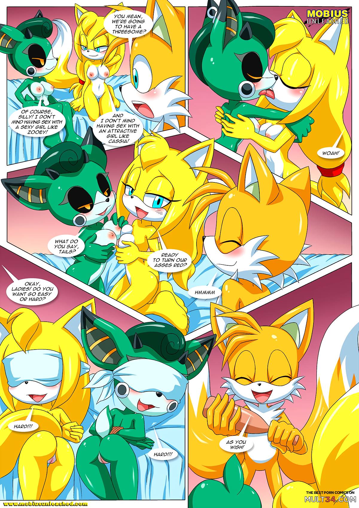 Sonic's Guide To Spanking page 18