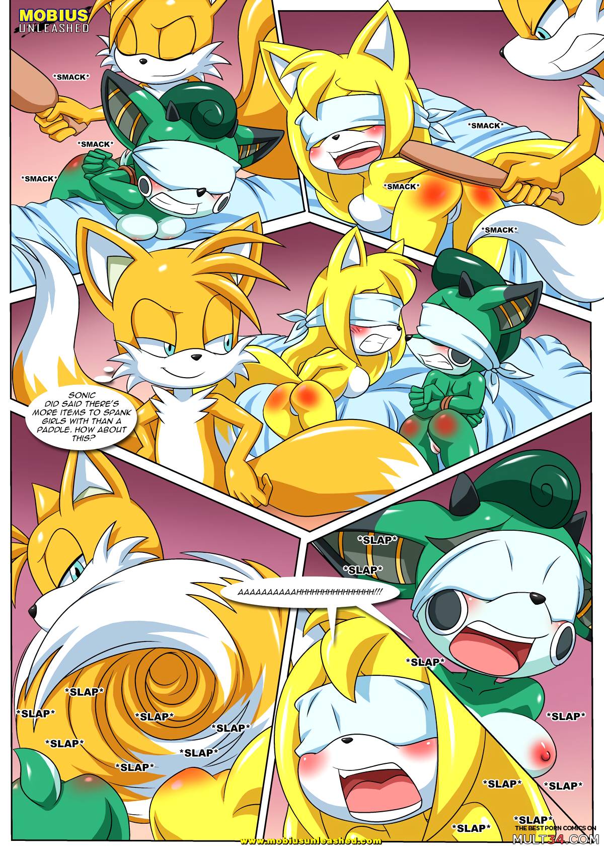 Sonic's Guide To Spanking page 20