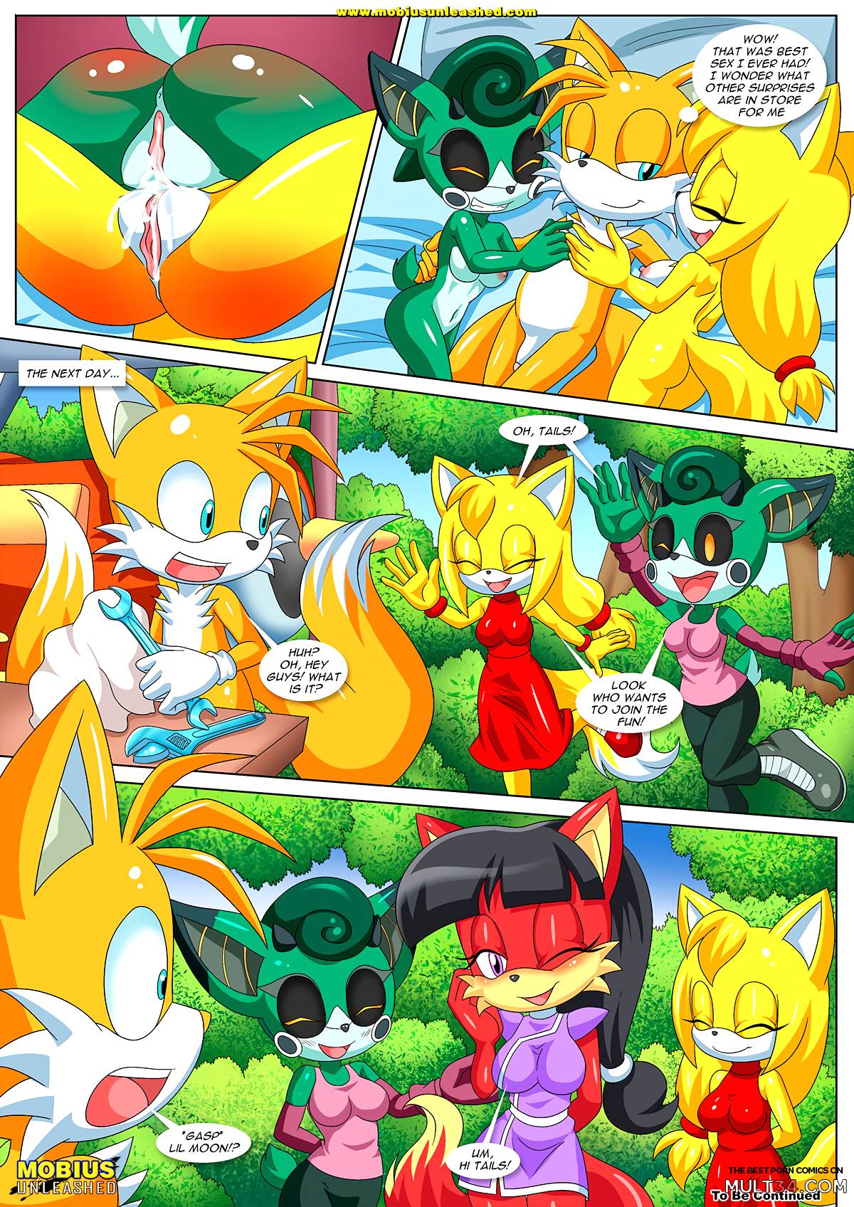 Sonic's Guide To Spanking page 24